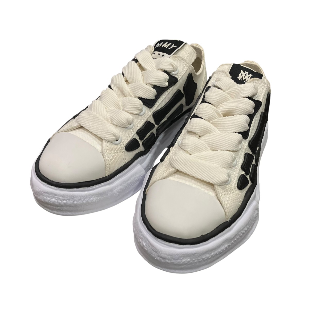 【中古】 MIHARA YASUHIRO×AMIRI　 スニーカー C13FW701 ホワイト サイズ：40 【270226】（ミハラヤスヒロ×アミリ）