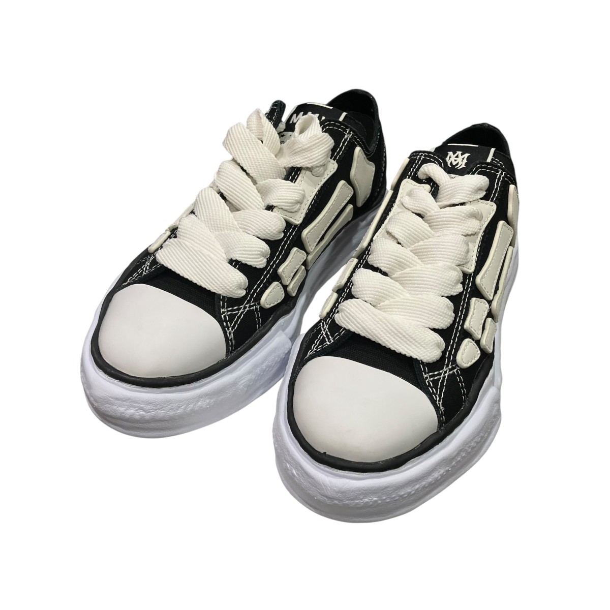 【中古】MIHARA YASUHIRO×AMIRI スニーカー C13FW701 黒いこと 大いさ：40 【060626】（ミハラヤスヒロ×アミリ）