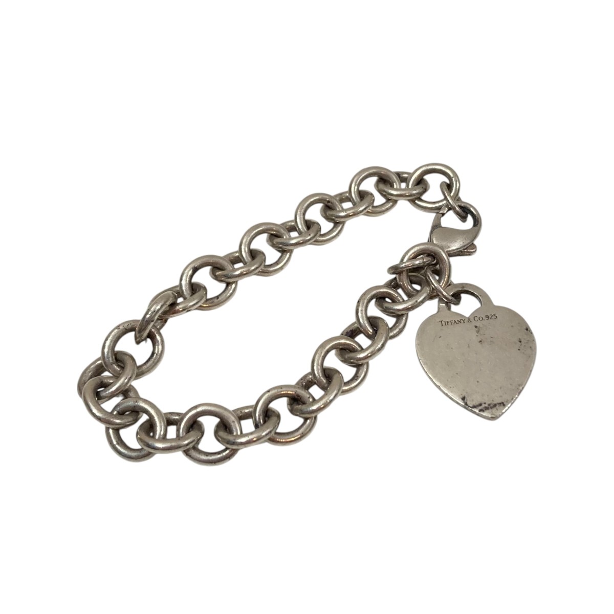 【中古】 Tiffany ＆ Co．　 リターントゥ ハートタグ ブレスレット シルバー 【270226】（ティファニー）