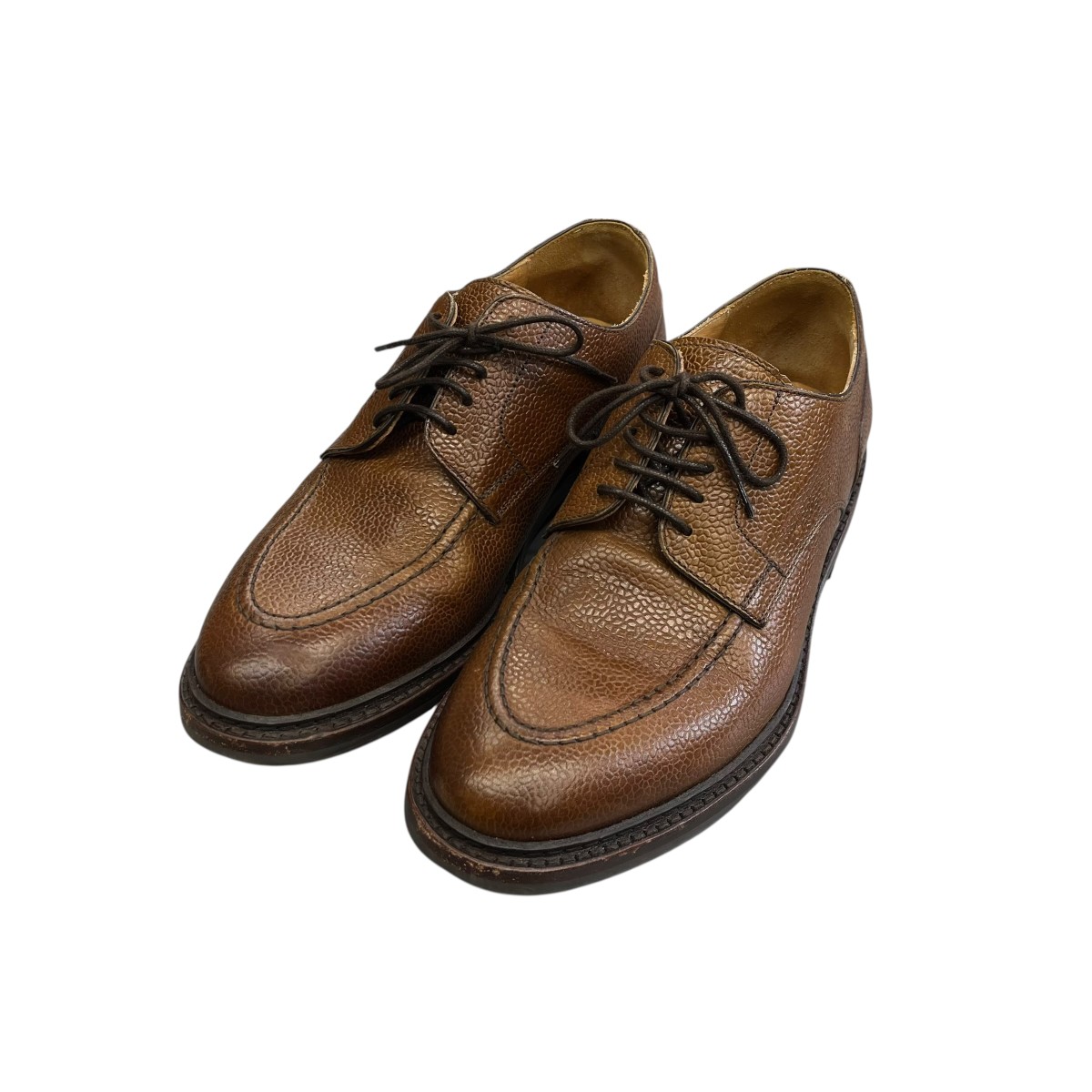 【中古】 berwick　 Uチップシューズ 076879 4168 ブラウン サイズ：6 1/2 【270226】（バーウィック） 12,355円