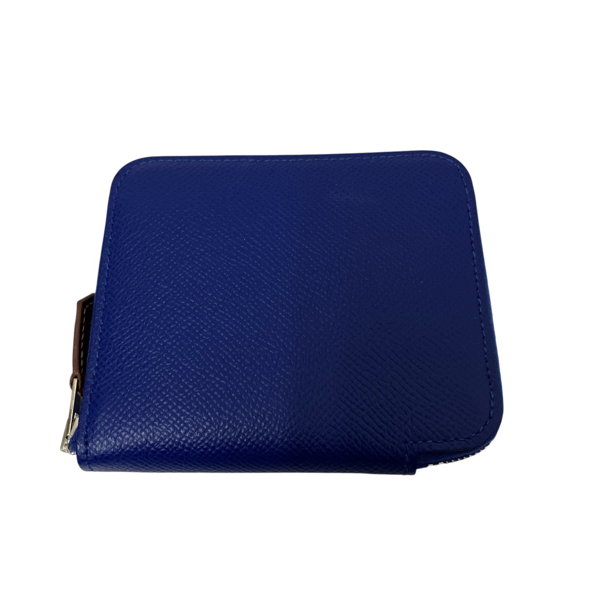 【中古】 HERMES　 アザップコンパクト コインケース ブルー 【280226】（エルメス）