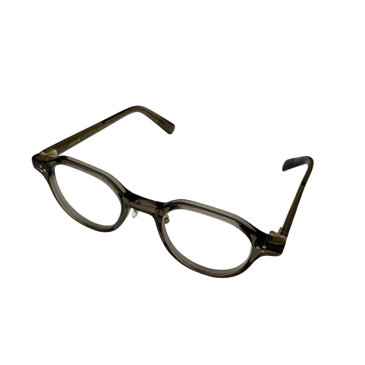 【中古】 EYEVAN Ramsey（45） 眼鏡 フレームカラー：ブラウン 【価格見直し】