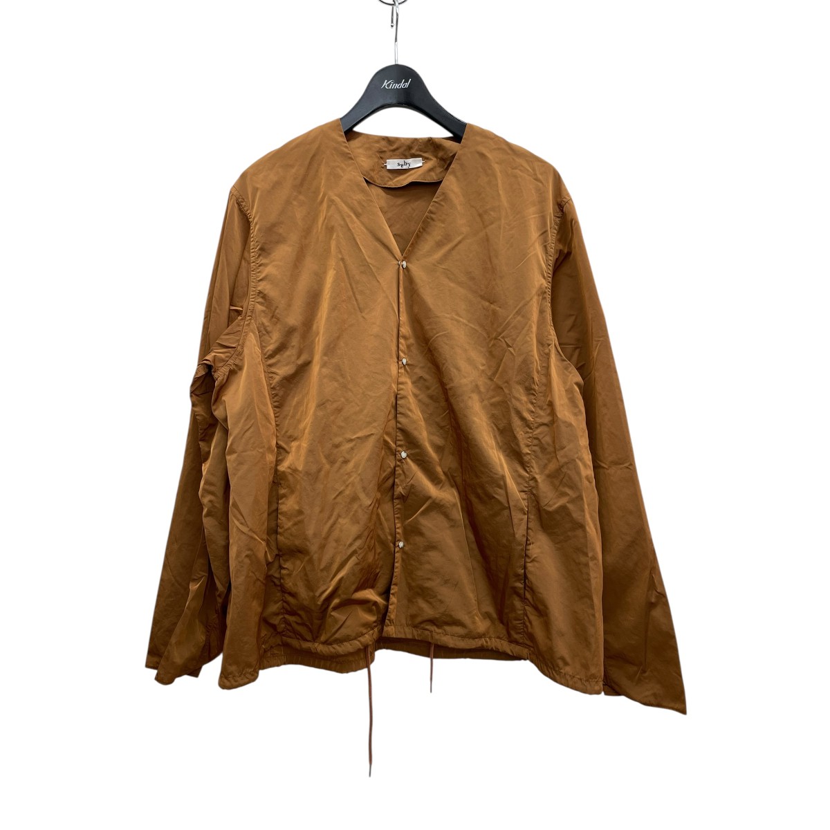 【中古】 saby　 ナイロンシャツ 24S-091203 ブラウン サイズ：L 【280226】（サバイ） 8,237円