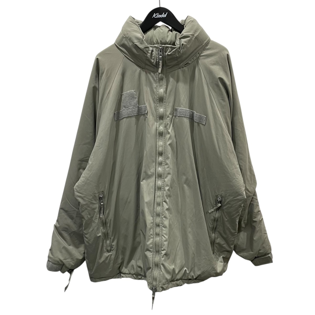 【中古】 ECWCS　 ジップアップ中綿コート PARKA， EXTREME COLD WEATHER (GEN III) オリーブ サイズ：XL 【200326】（エクワックス）
