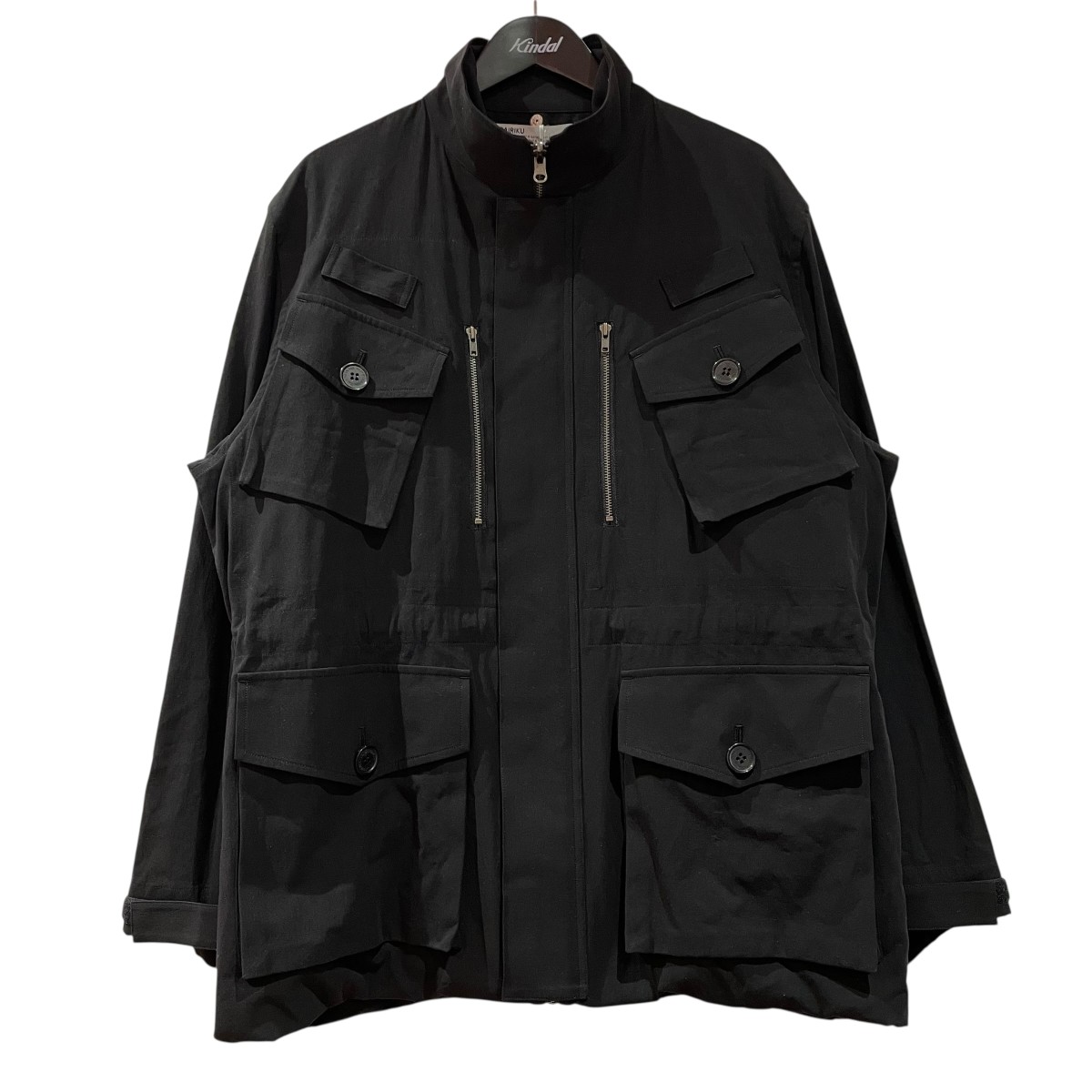 【中古】DAIRIKU 25SS Docking 4PKT Engineer Jacket 4ポケットジップジャケット 25SS JKT6 黒いこと 大きさ：M 【280226】（ダイリク）
