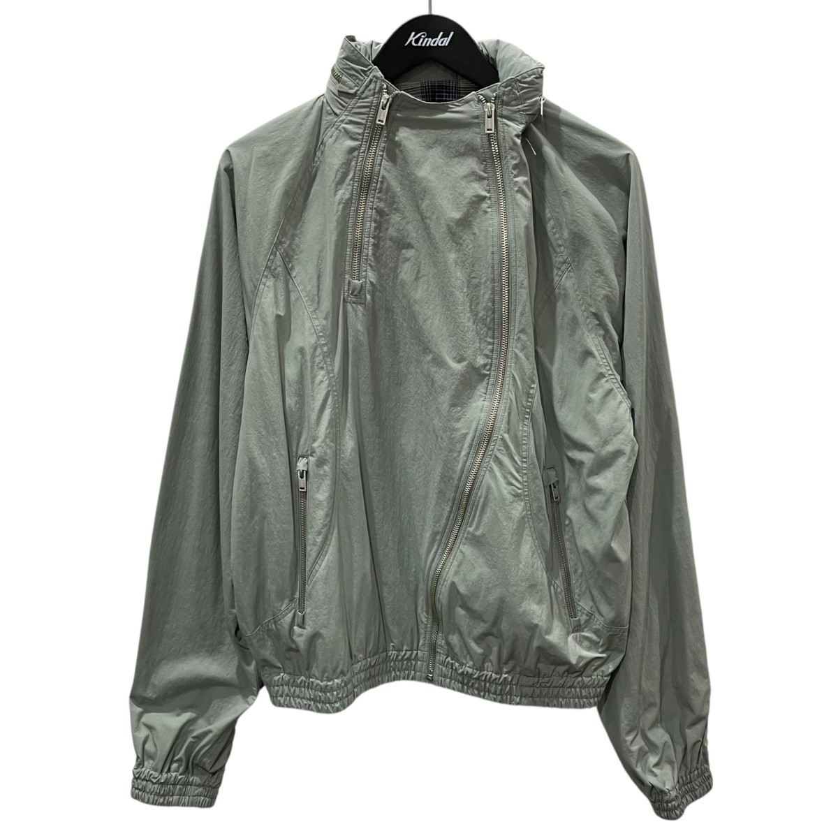 【中古】 SUGARHILL　 24SS ジップアップジャケット NYLON ZIP HOODED JACKET ナイロンジップフーデッドジャケット 2441000206 グリーン サイズ：2 【010326】（シュガーヒル）