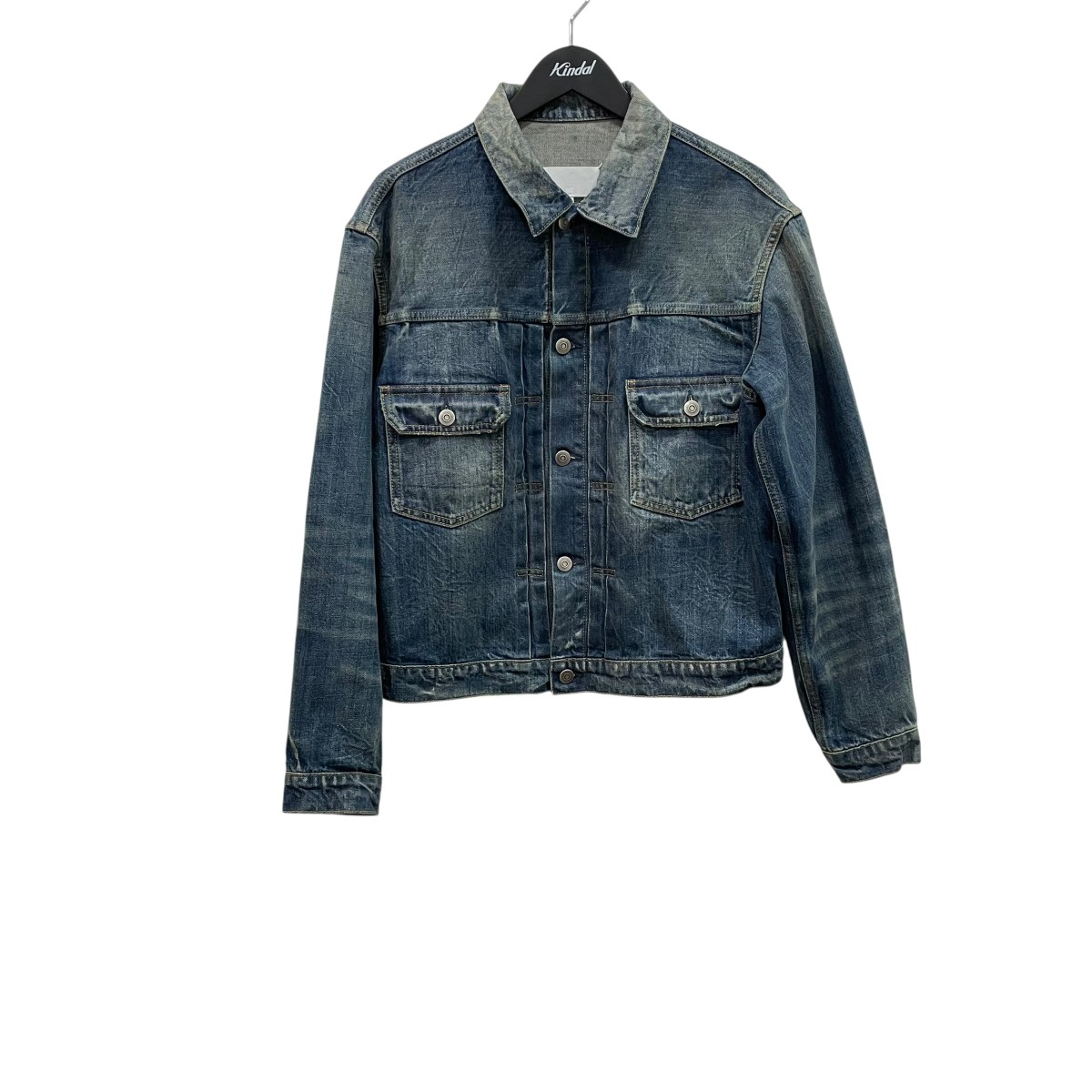 【中古】Maison MargielaSPORTSJACKET ジャケット S67AM0092 インディゴ サイズ：48【価格見直し】｜ブランド古着のカインドオル 79,013円