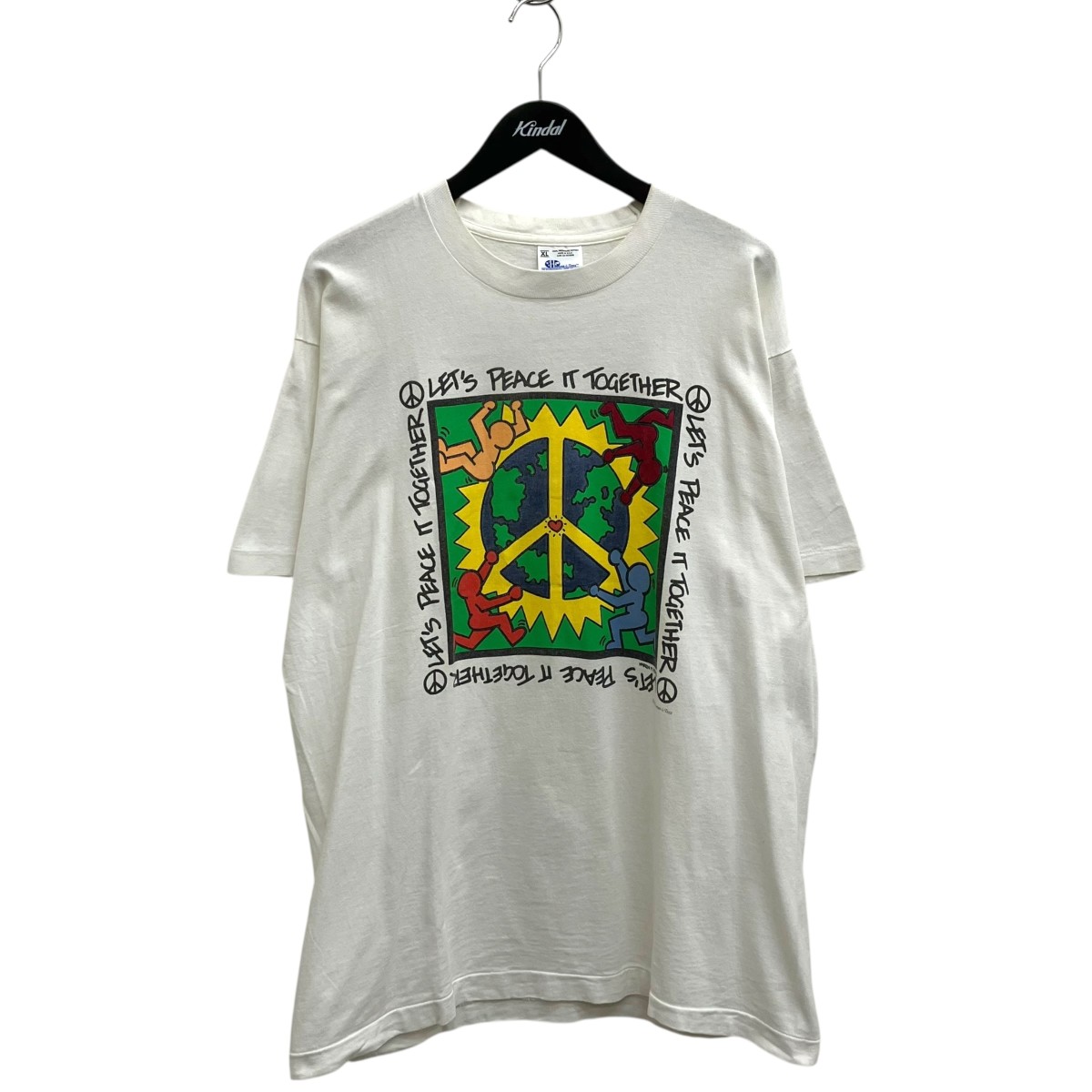 【中古】 Human-i-Tees　 半袖カットソー ホワイト サイズ：XL 【010326】（ヒューマンアイティーズ）