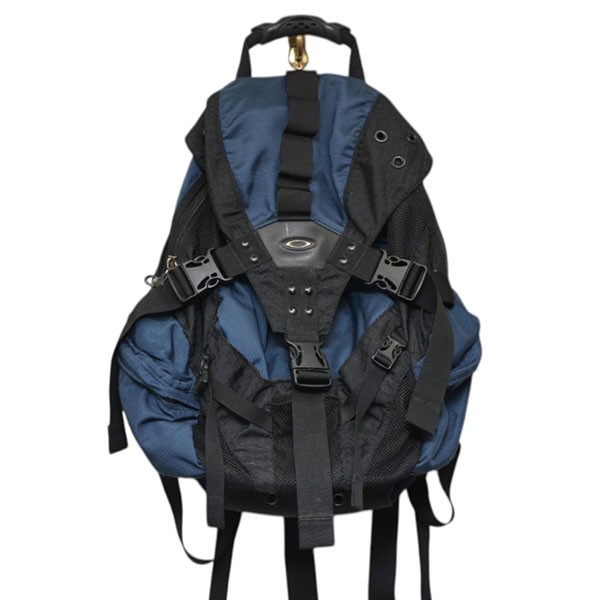 【中古】OAKLEY1990年代　Vintage　Icon Backpack 2．0　バックパック　リュック　バッグ　Archive ブルー&times;ブラック【価格見直し】｜ブランド古着のカインドオル