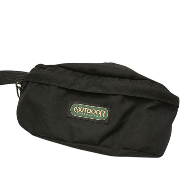 【中古】 OUTDOOR　 1990年代　USA MADE　Vintage　ウエストバッグ ブラック 【280226】（アウトドア）
