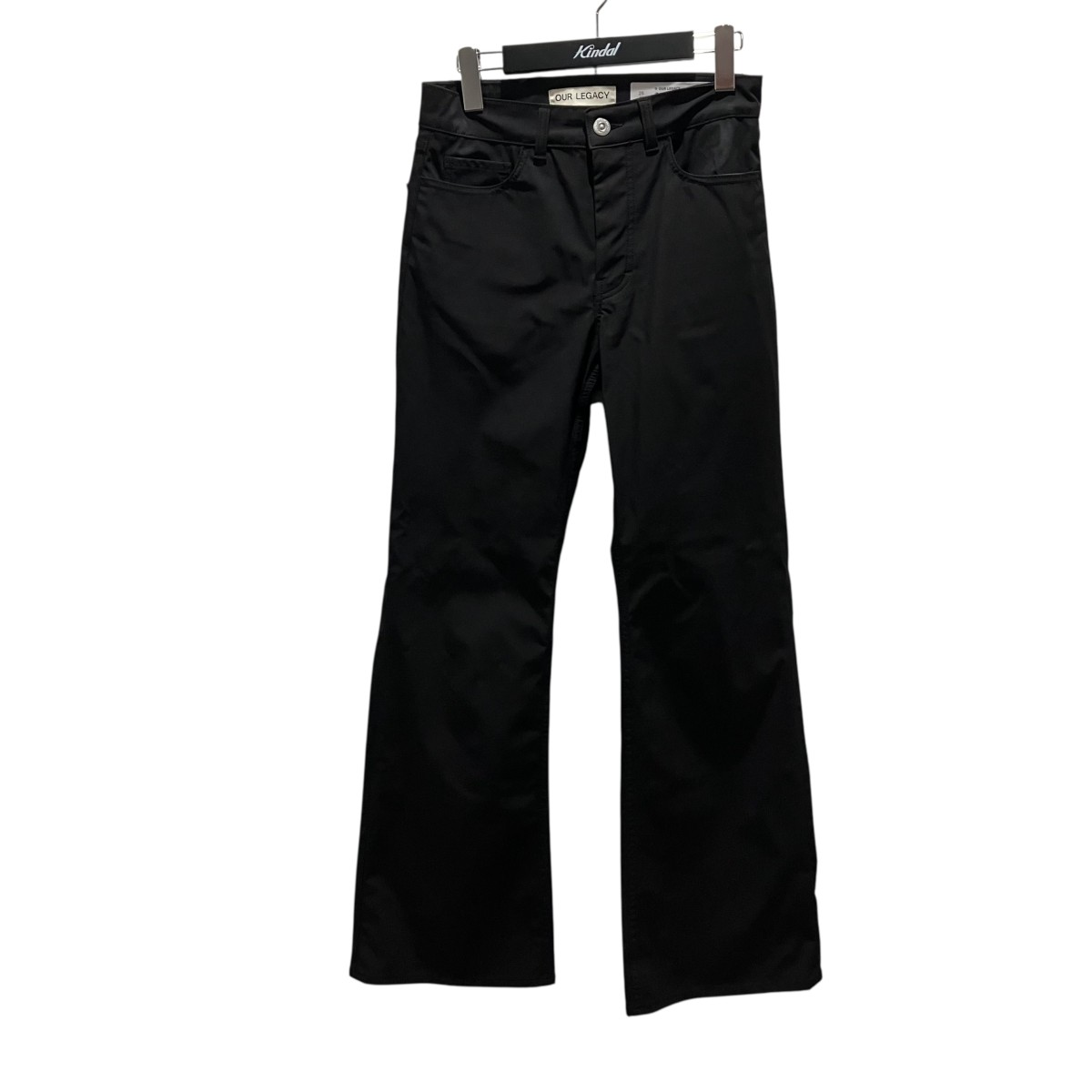 【中古】OUR LEGACY 【BOOT CUT】 太陽フレアズボン下 W2235BBM 黒いこと 大きさ：26 【010326】（アワーレガシー）