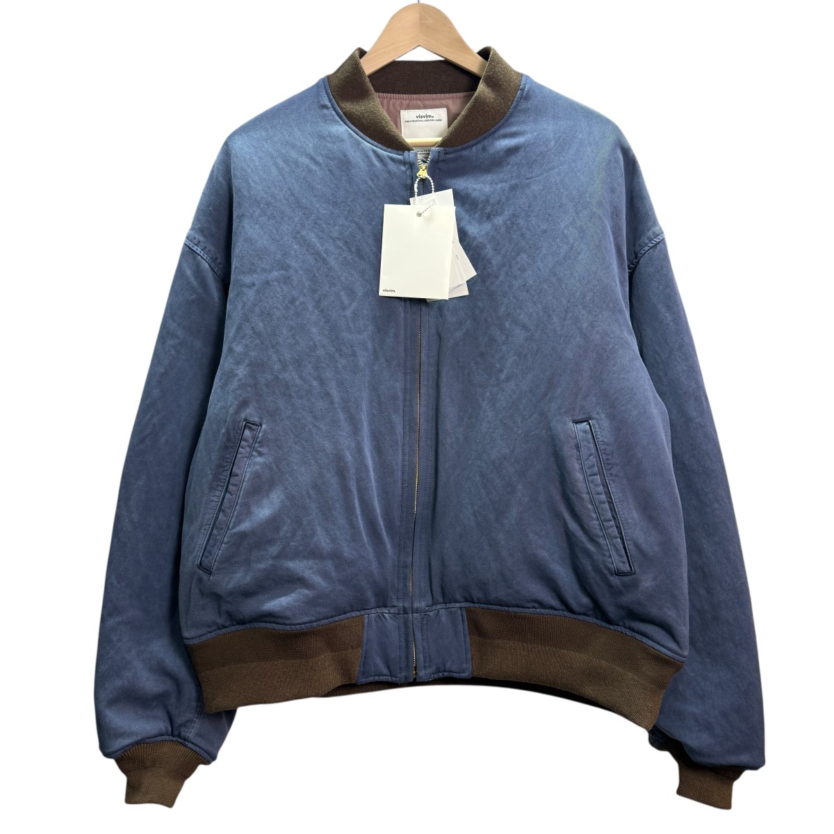 【中古】 VISVIM 26SS／ BARTON DOWN JKT ／バートン ダウン ジャケット 0126105013005 ネイビー サイズ：5 【価格見直し】