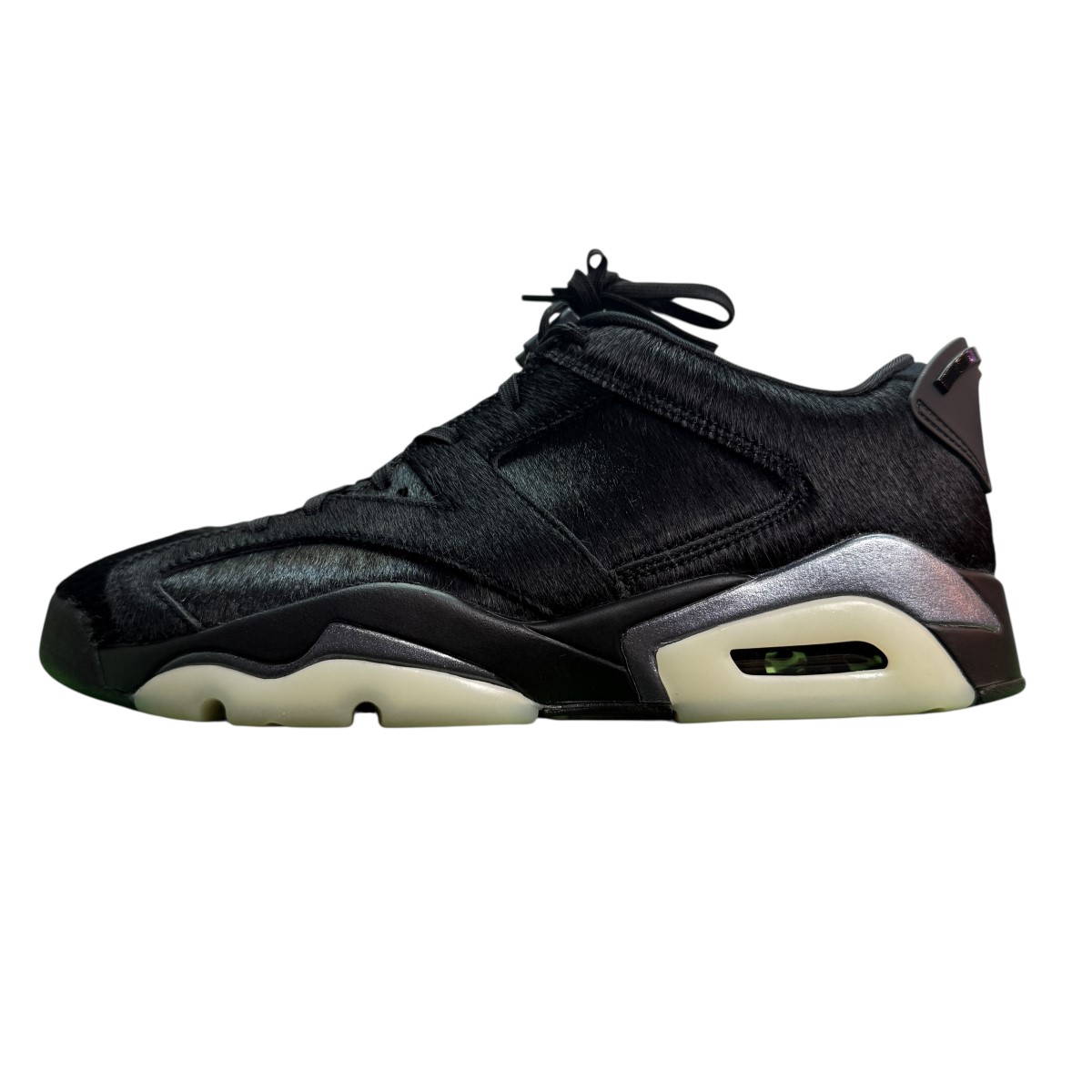 【中古】 NIKE　 WMNS AIR JORDAN 6 RETRO LOW Blackout ／ウィメンズ エアジョーダン 6 ロー ブラックアウト スニーカー ／IO9786-001 ブラック サイズ：MENS/US9/27cm 【010326】（ナイキ）