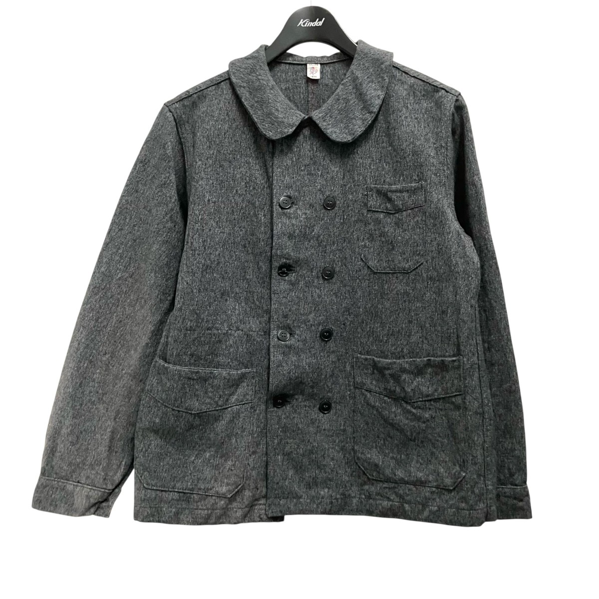 【中古】 GALLICE　 DOUBLE BOUTONNAGE ダブルジャケット インディゴ サイズ：1 【020326】（ガリス）