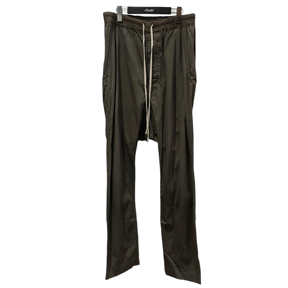 【中古】 RICK OWENS　 Drawstring Long Trousers サルエルパンツ RU18S5380-TE ダークダスト サイズ：48 【020326】（リックオウエンス）