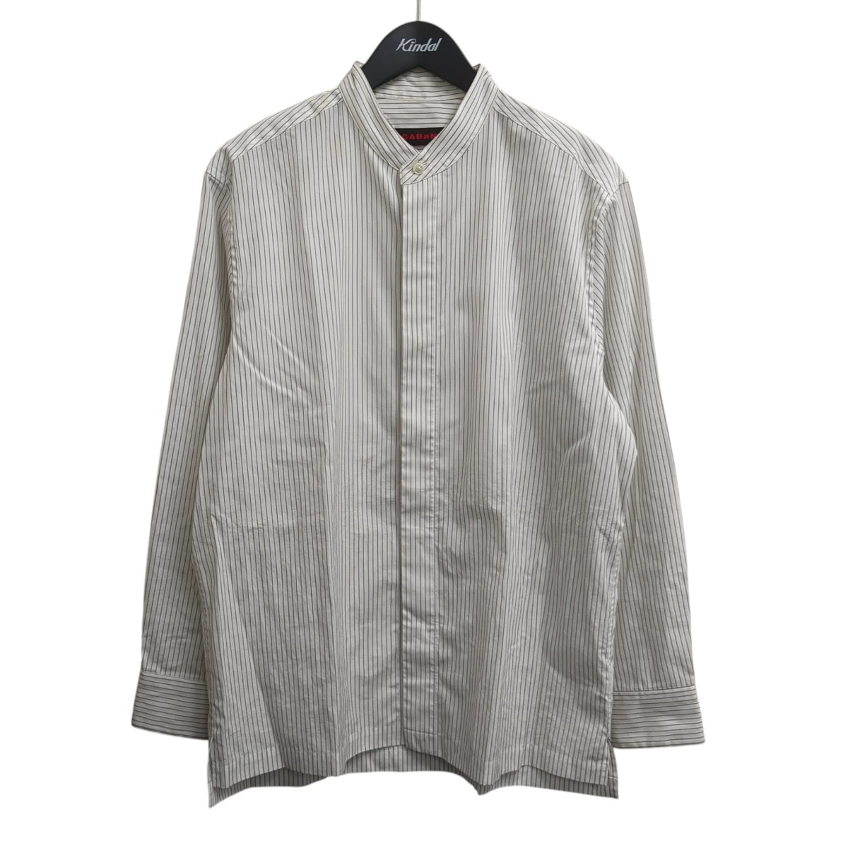 【中古】 CABaN　 長袖シャツ 59-01-34-01001 ホワイト サイズ：M 【030326】（キャバン）