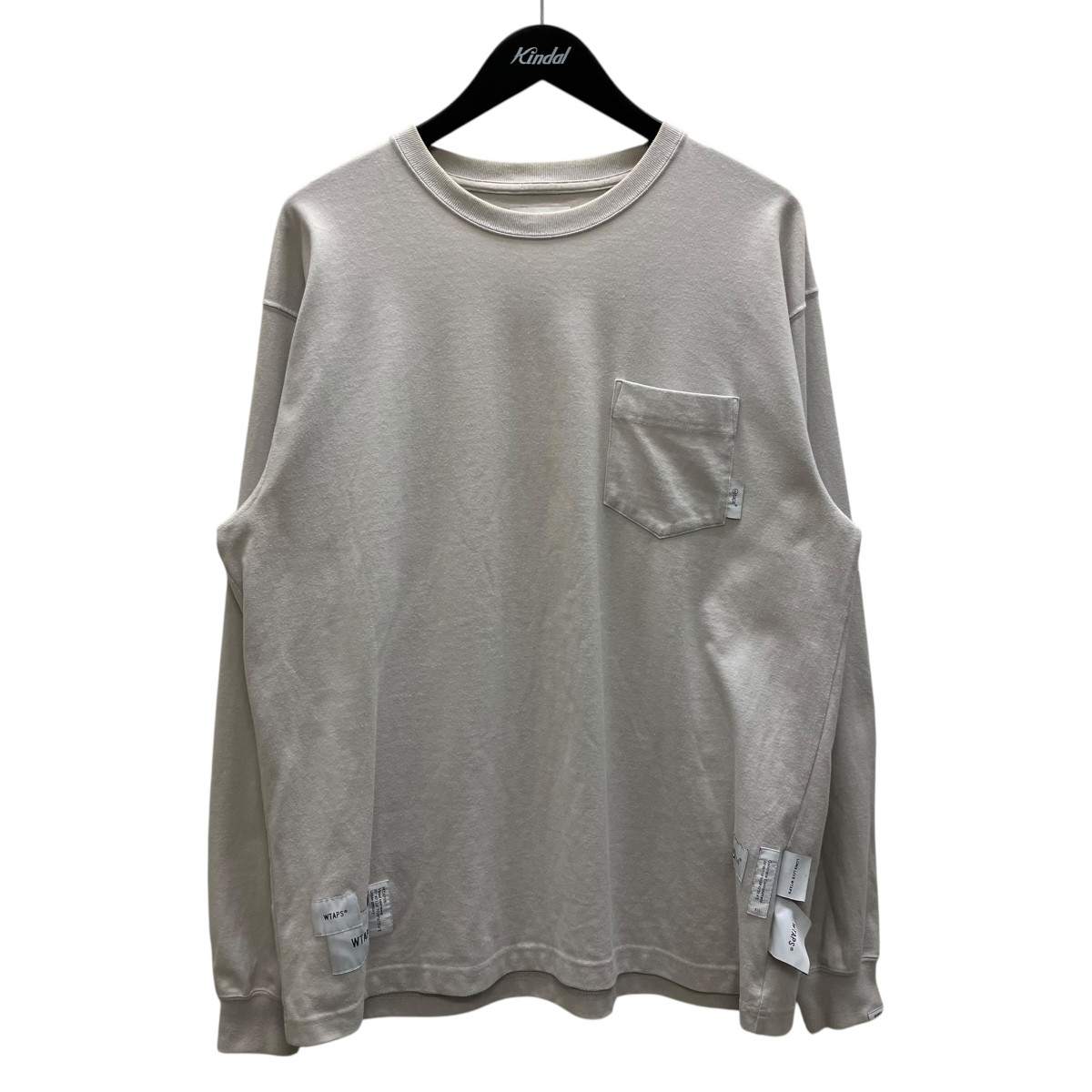 【中古】WTAPS長袖Tシャツ グレー サイズ：X 02【価格見直し】｜ブランド古着のカインドオル