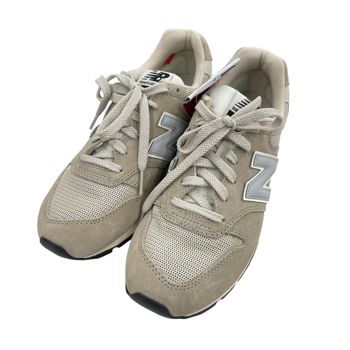 【中古】NEW BALANCE スニーカー コマーシャル996RX2 ベージュ 大いさ：24 【090526】（ニュー平衡にする） レディース靴-その他-靴
