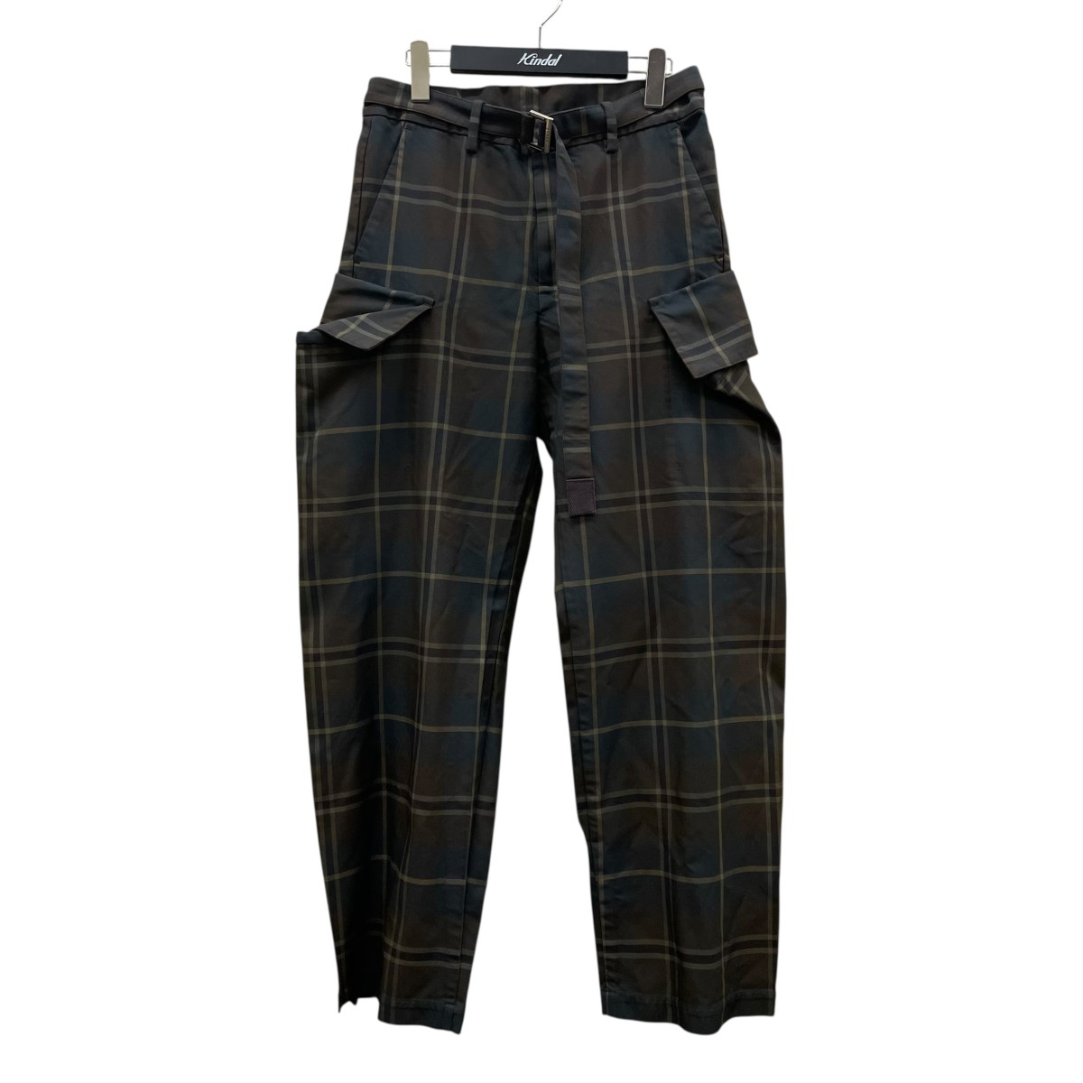 中古sacai 25AW Double-Faced Wool Melton Pants ウール