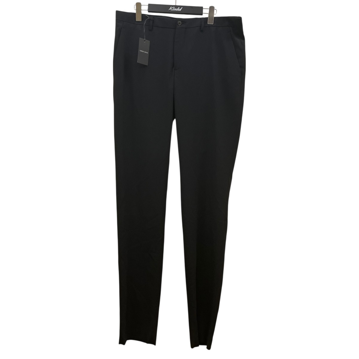 【中古】 GIORGIO ARMANI ウールスラックス 8CGPP03B T002Z ブラック サイズ：52 【価格見直し】 15,345円
