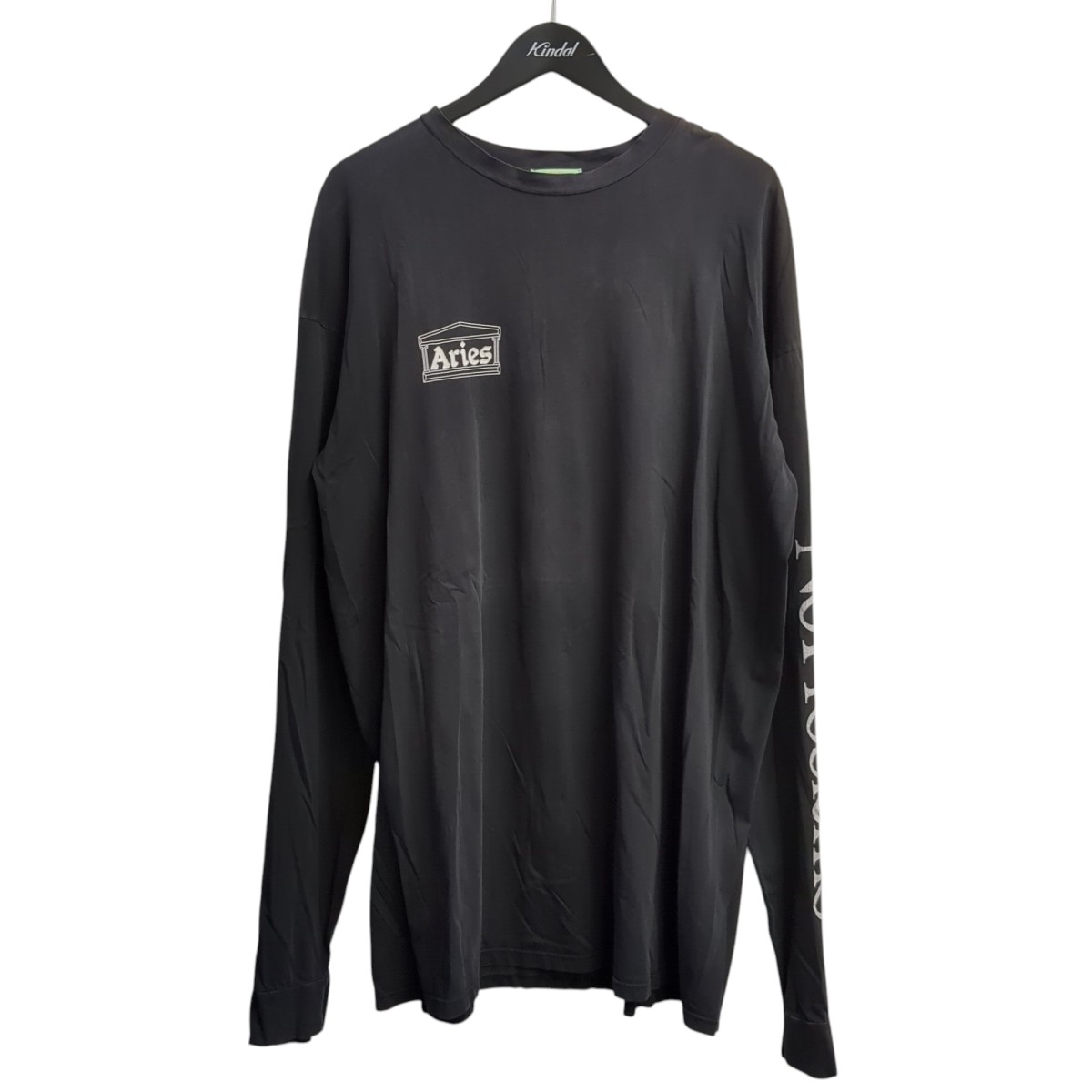 【中古】 ARIES　 長袖Tシャツ グレー サイズ：2 【040326】（アリーズ）