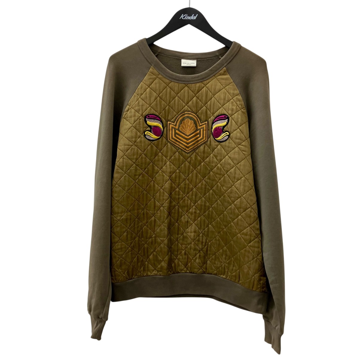 【中古】DRIES VAN NOTEN 流汗 73-03-64-03008 カーキ 大きさ：M 【040326】（ドリスヴァンノッテン）