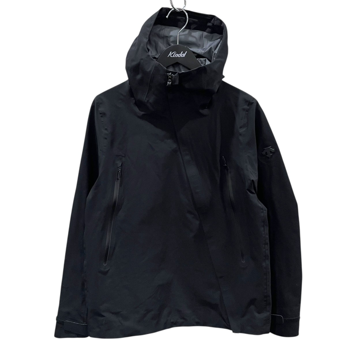 【中古】 Descente ALLTERRAIN　 20AW ハードシェルジャケット GORE-TEX PRO X-TREME SHELL JACKET ゴアテックスプロ エクストリームシェルジャケット DAMQGC46 ブラック サイズ：M 【040326】（デサントオルテライン）