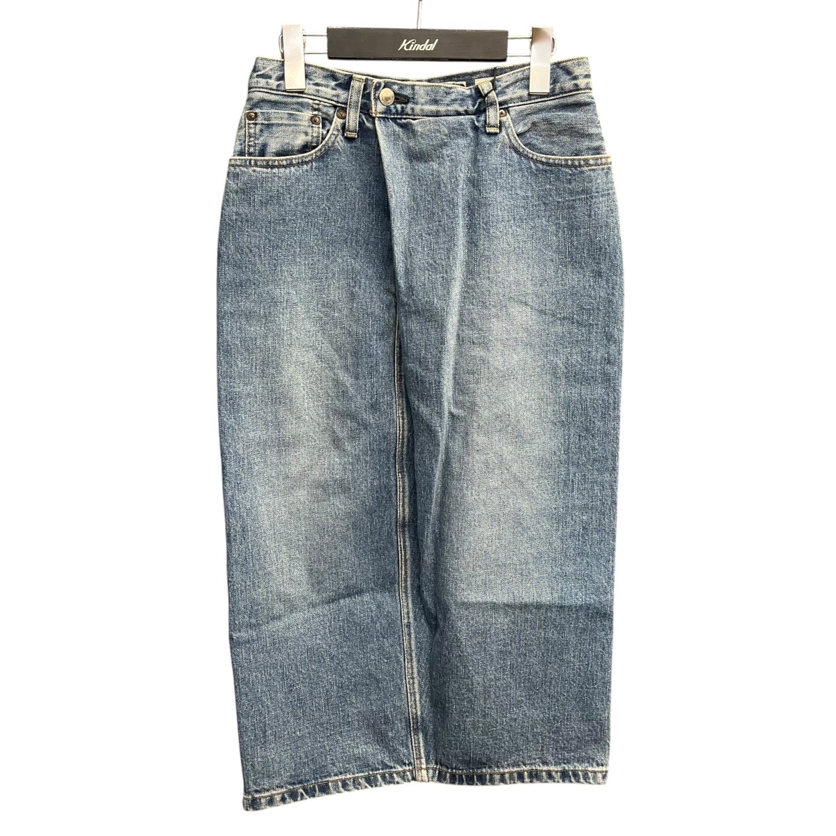 【中古】 HYKE　 デニムスカート 14145-6901 インディゴ サイズ：1 【040326】（ハイク）
