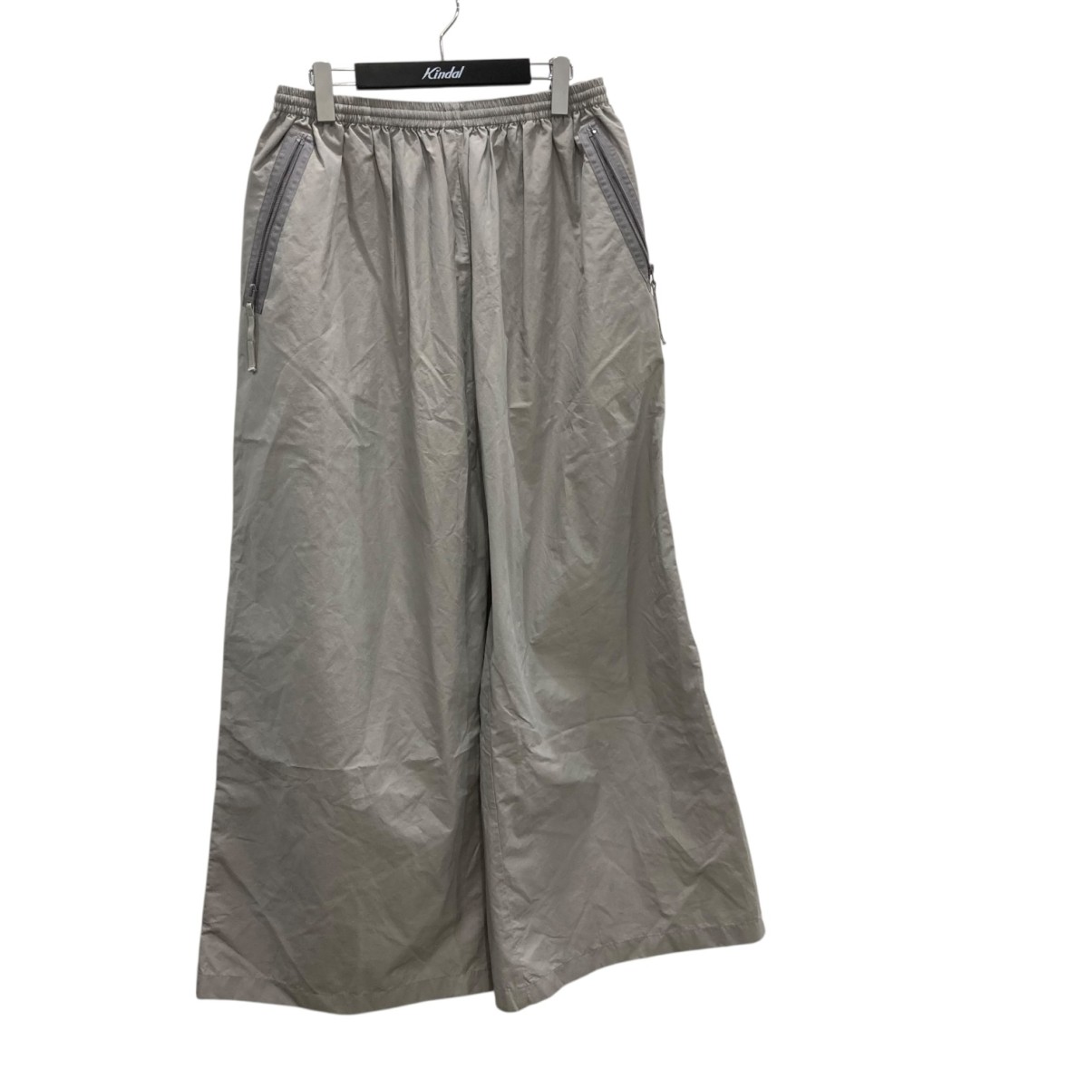 【中古】 ACNE STUDIOS リラックスフィット トラウザーズ ナイロンパンツ FN-MN-TROU001024／BK0670 グレー サイズ：44 【価格見直し】