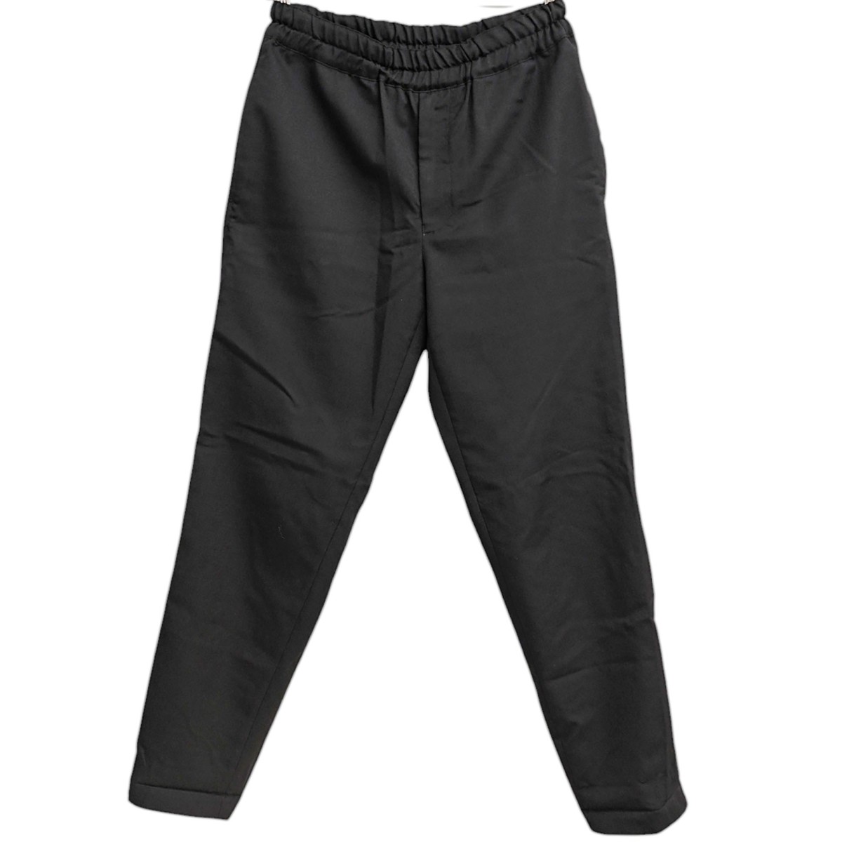 【中古】BLACK COMME des GARCONS ウールイージーパンツ 1M-P008 黒いこと 大きさ：S 【040326】（ブラックコムデギャルソン）