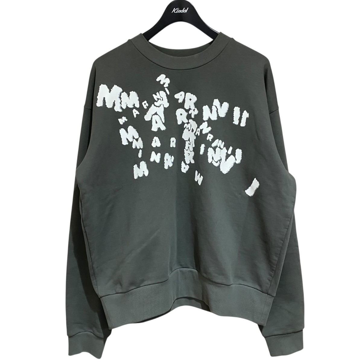 【中古】MARNI 25SS 神のことば情の籠もった FUMU0074PU 薄墨色 大きさ：46 【040326】（マルニ）
