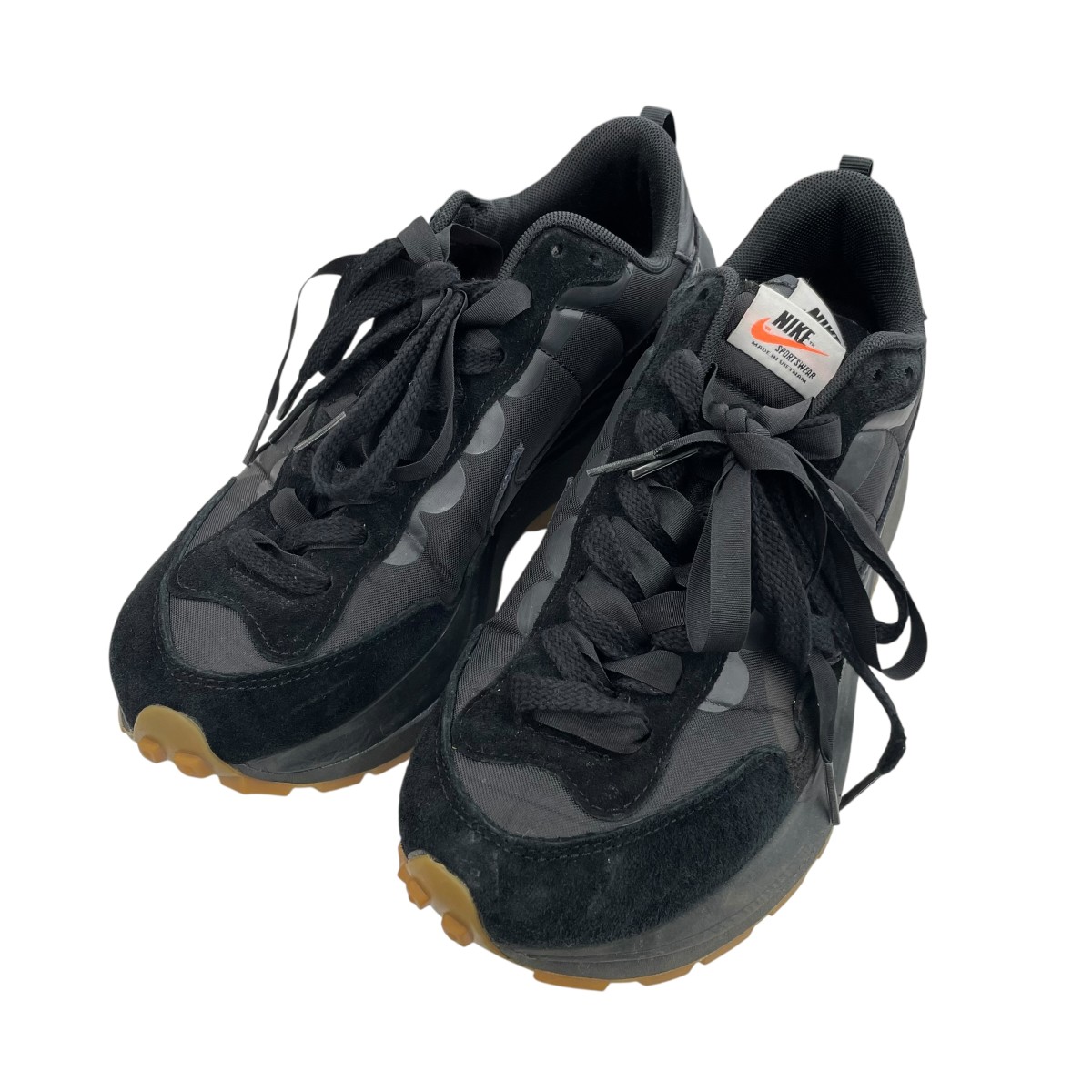 【中古】 NIKE×sacai　 Vapor Waffle スニーカー DD1875-001 ブラック サイズ：26 【050326】（ナイキ×サカイ）