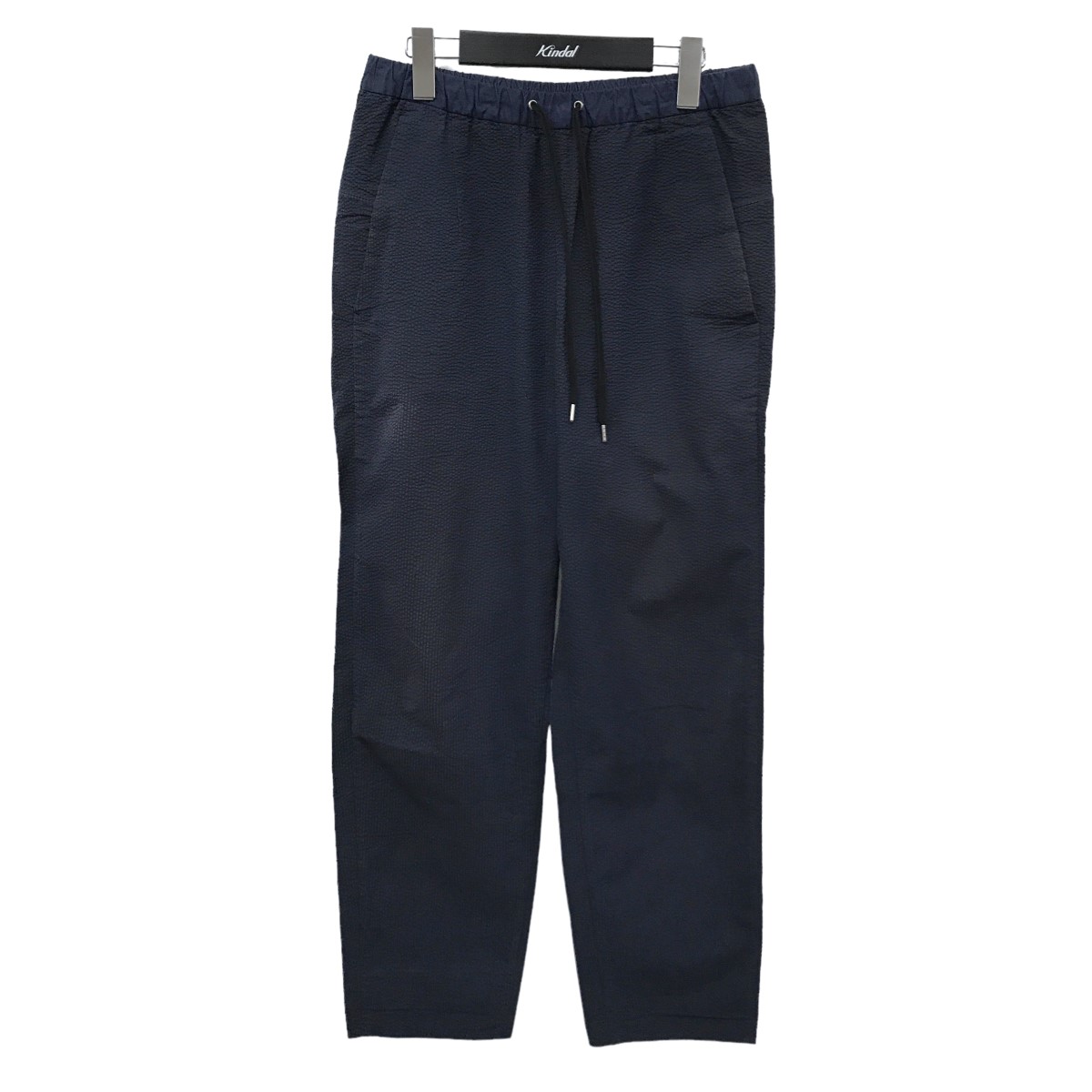 【中古】 TEATORA Wallet Pants T シアサッカー ウォレットパンツ tt-004-T ネイビー サイズ：46 【価格見直し】