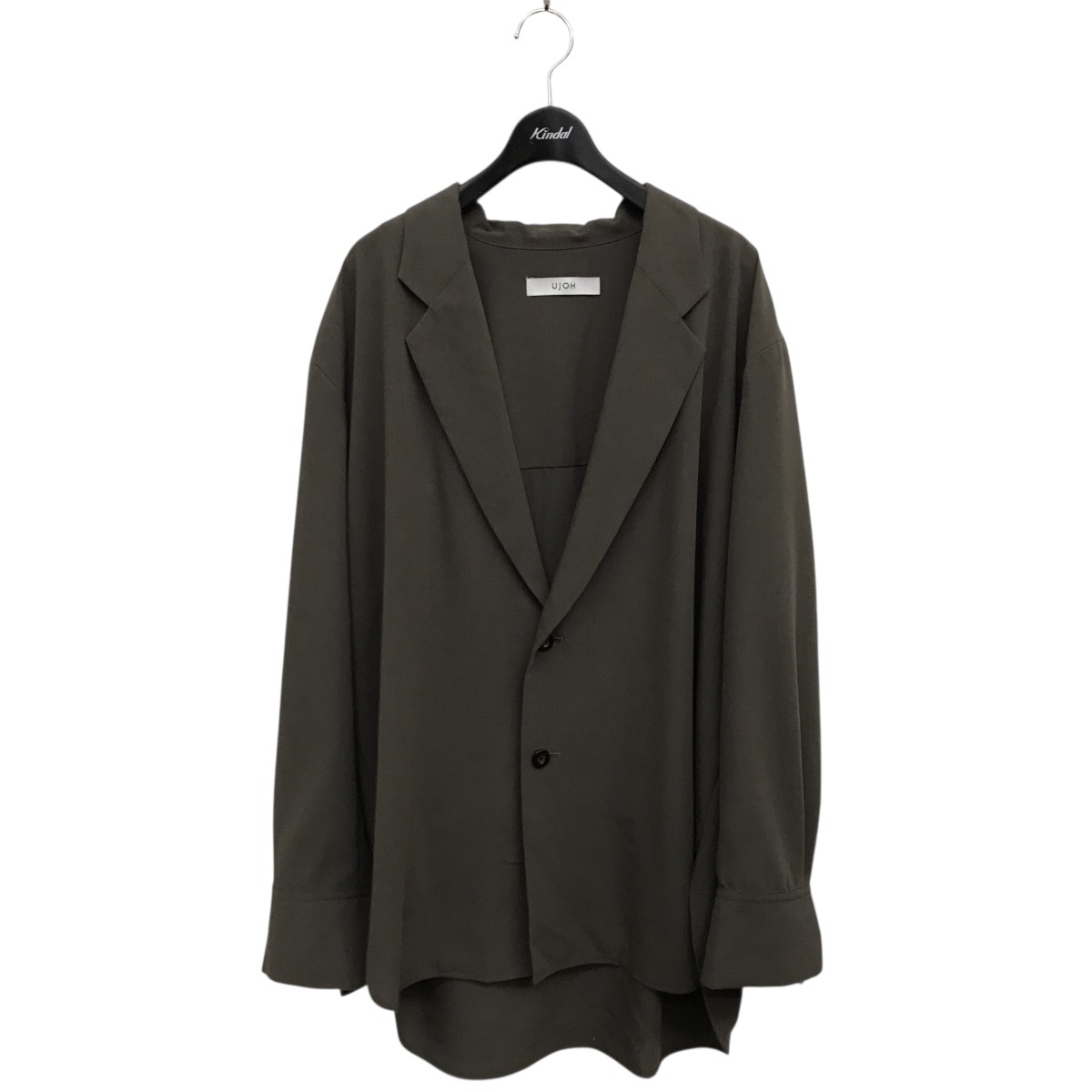【中古】 UJOH　 STUDIOUS別注 Tailoredcollar Shirt ジャケット M742-B01-907 ブラウン サイズ：4 【050326】（ウジョー）