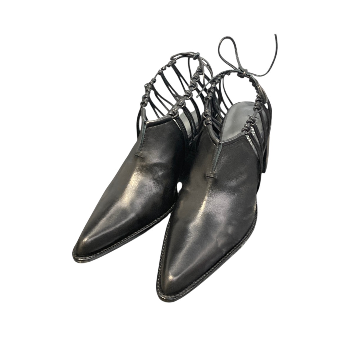 【中古】 UNTISHOLD　 Klara レザーシューズ ブラック サイズ：37(23.0~23.5cm相当) 【050326】（アンチショルド）