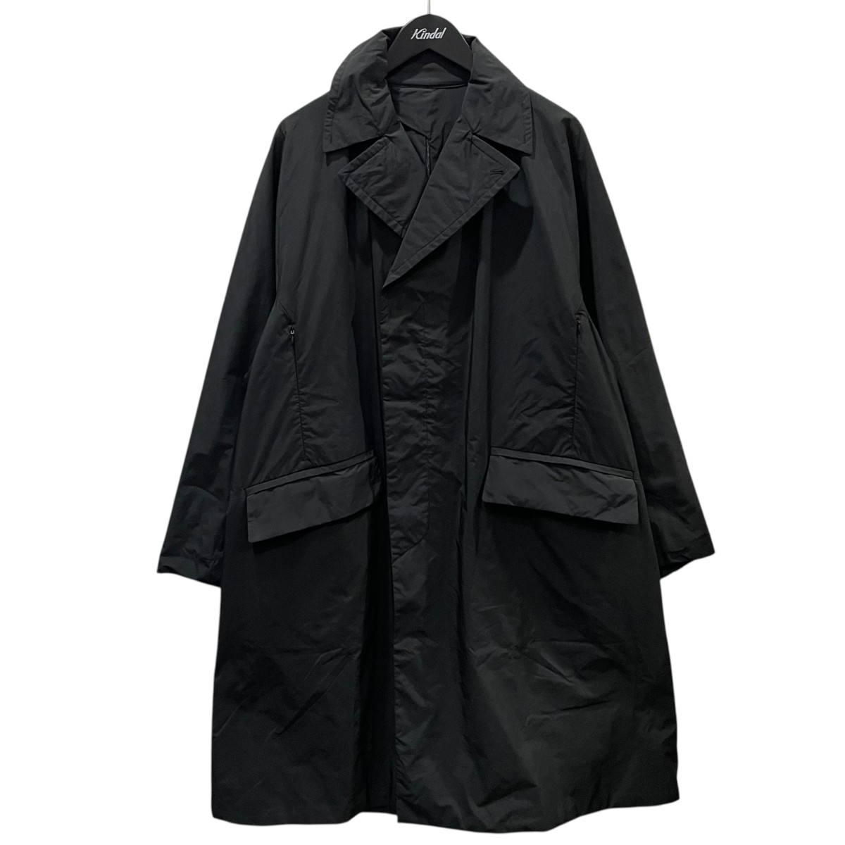【中古】TEATORA ロング厚地の外套 Device Coat Dual Point デバイス厚地の外套 デュアル尖んがり TT-102-DP 黒いこと 大きさ：2 【050326】（テアトラ）