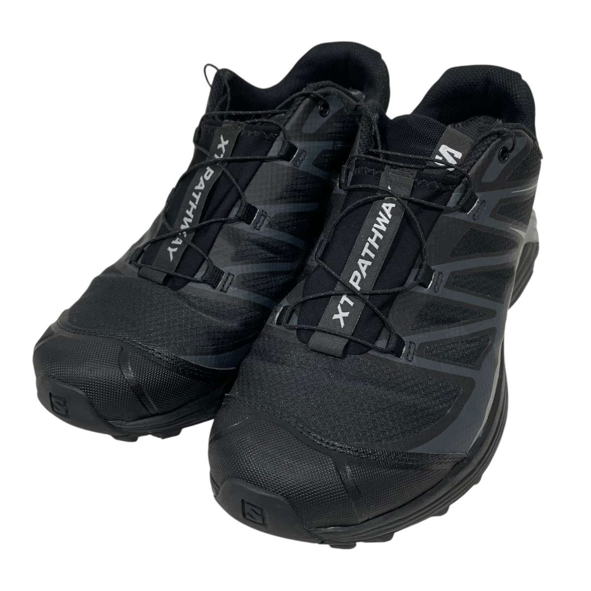 【中古】 SALOMON　 スニーカー XT-PATHWAY GORE-TEX XT-パスウェイ ゴアテックス 145464 ブラック・グレー・シルバー サイズ：26.5cm 【050326】（サロモン）