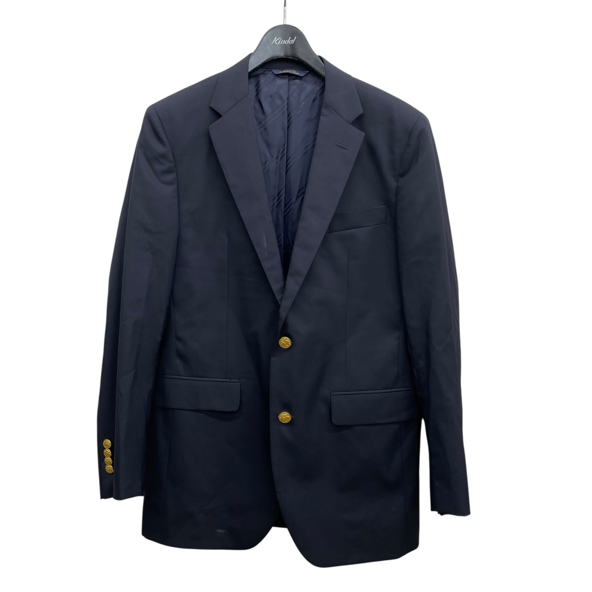 【中古】 BROOKS BROTHERS　 MILANO FIT ジャケット ネイビー サイズ：39 【060326】（ブルックスブラザーズ）