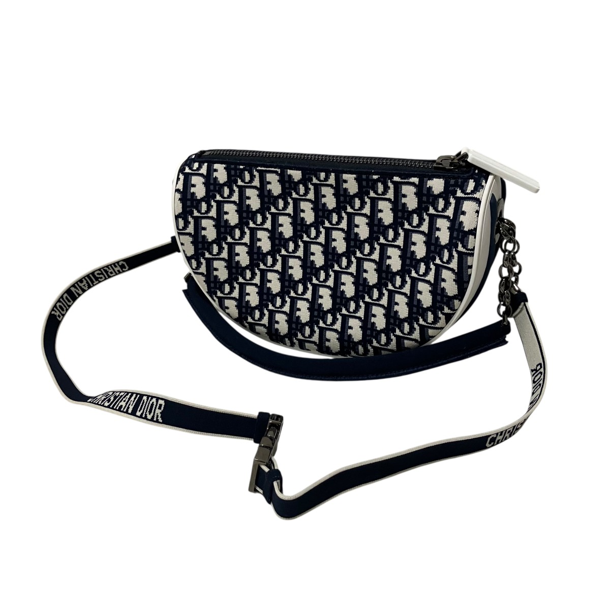 【中古】DIOR トロッター2WAY御徒面子 白いこと×米国海軍 【060326】（クリスチャンディオール）