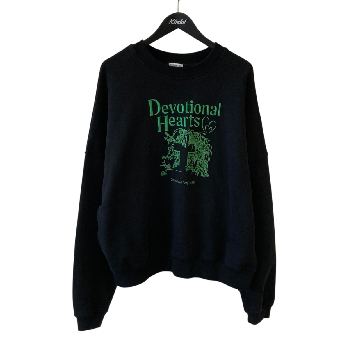 【中古】\u003cBR\u003eWILLY CHAVARRIA\u003cBR\u003eDevotional Hearts BOMBER 調教師 黒いこと 大きさ：S\u003cBR\u003e【通貨価値思いなおす】