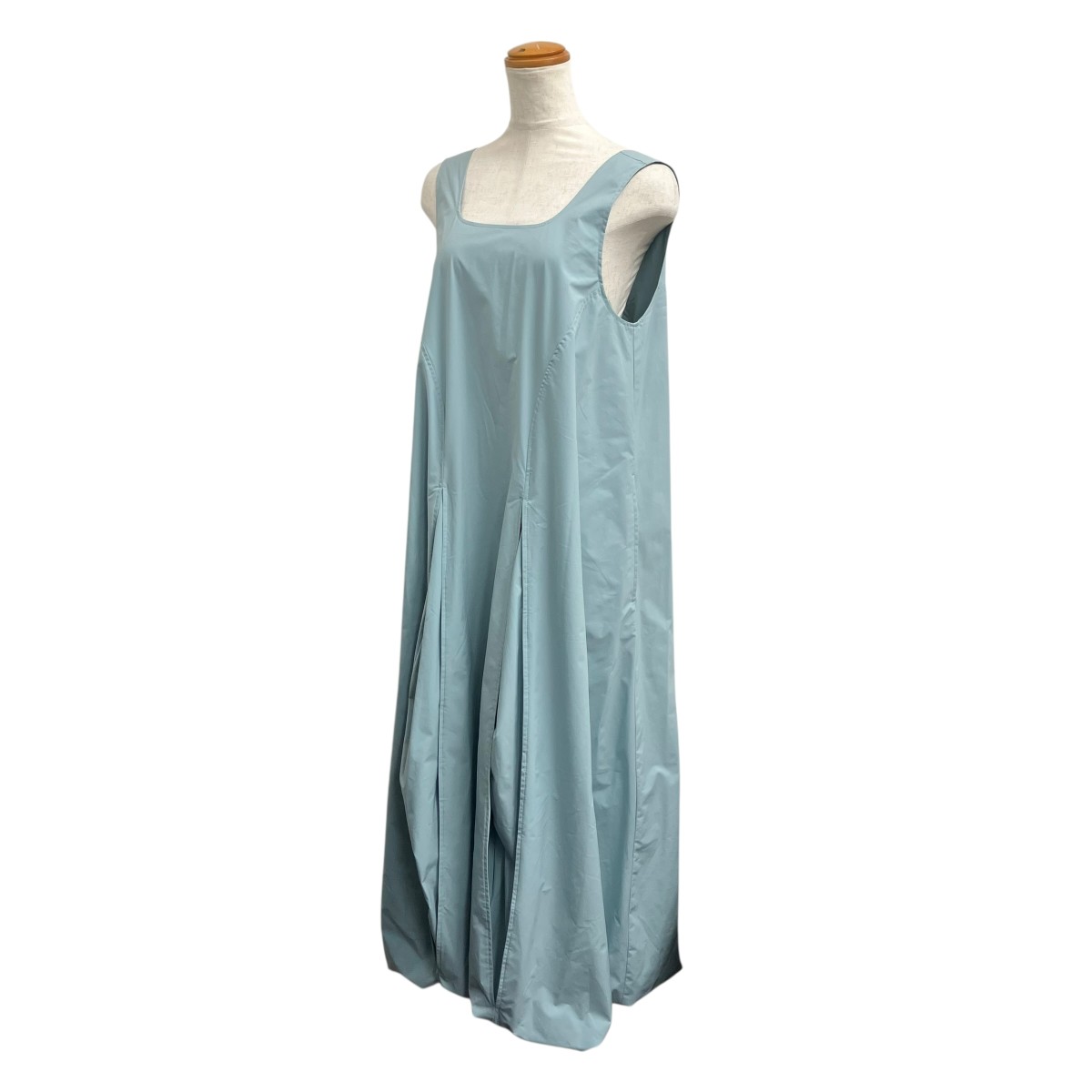 【中古】nagonstans tank dress ノースリーブワンピース 470IS833-1101 スカイブルー サイズ:M 【070326】(ナゴンスタンス)|ブランド古着のカインドオル