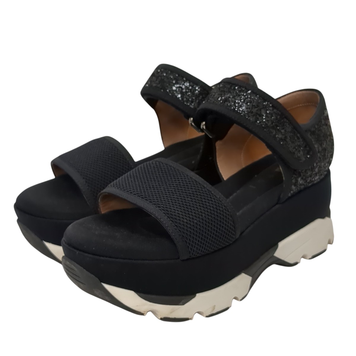 【中古】 MARNI　 サンダル SAMSU20G08 ブラック サイズ：36 【070326】（マルニ）