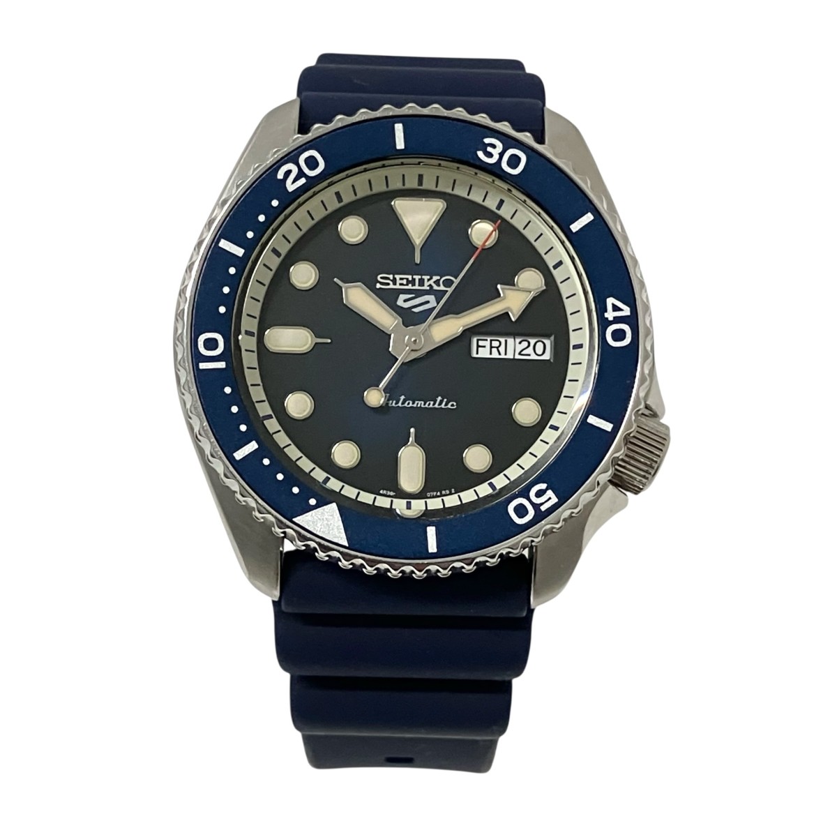 【中古】 SEIKO　 アナログウォッチ 4R36 07G0 ネイビー×シルバー 【070326】（セイコー）