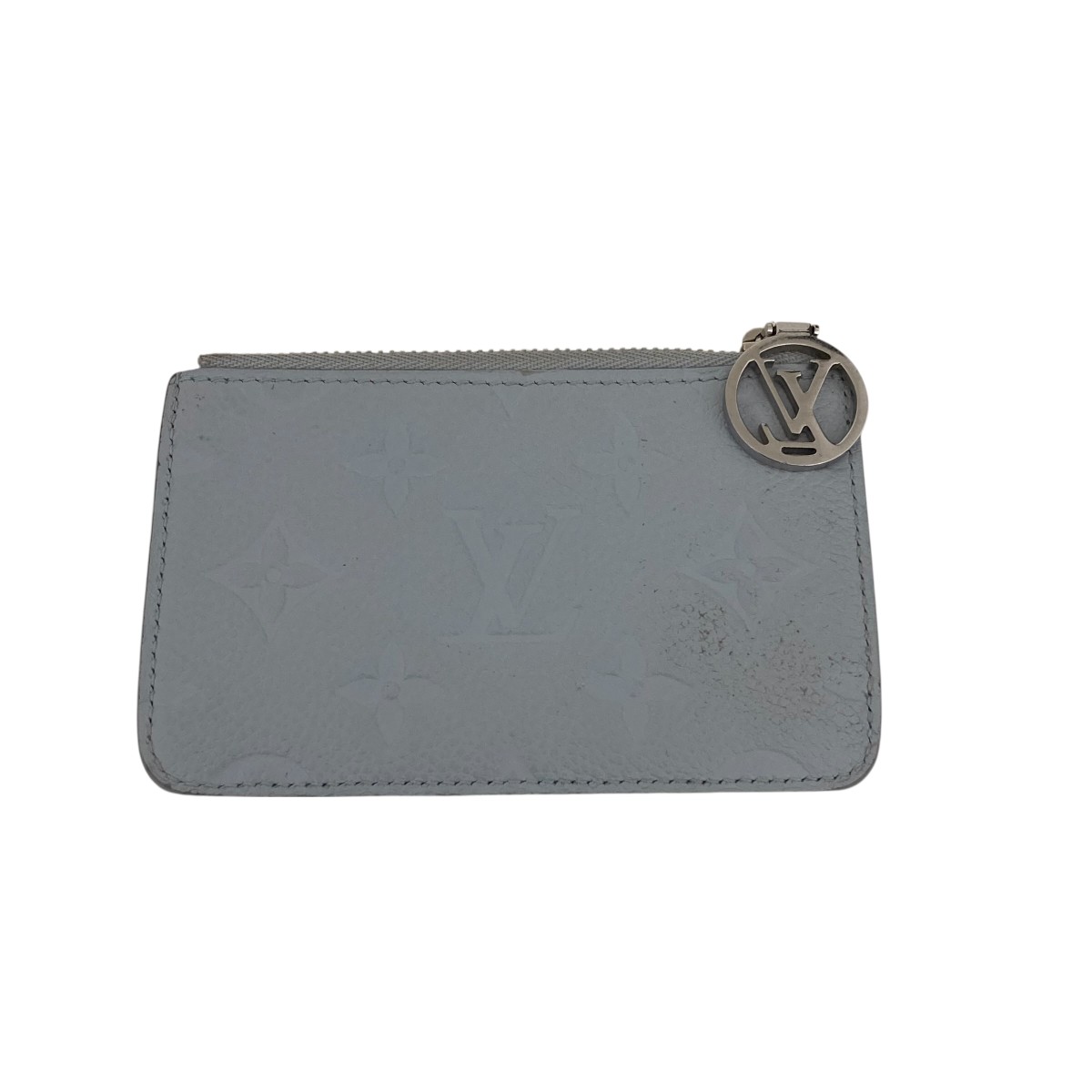 【中古】LOUIS VUITTON ポルトカトロミー モノグラムアンプラント  コインケース M82045 ともし火青み 【070326】（ルイヴィトン）