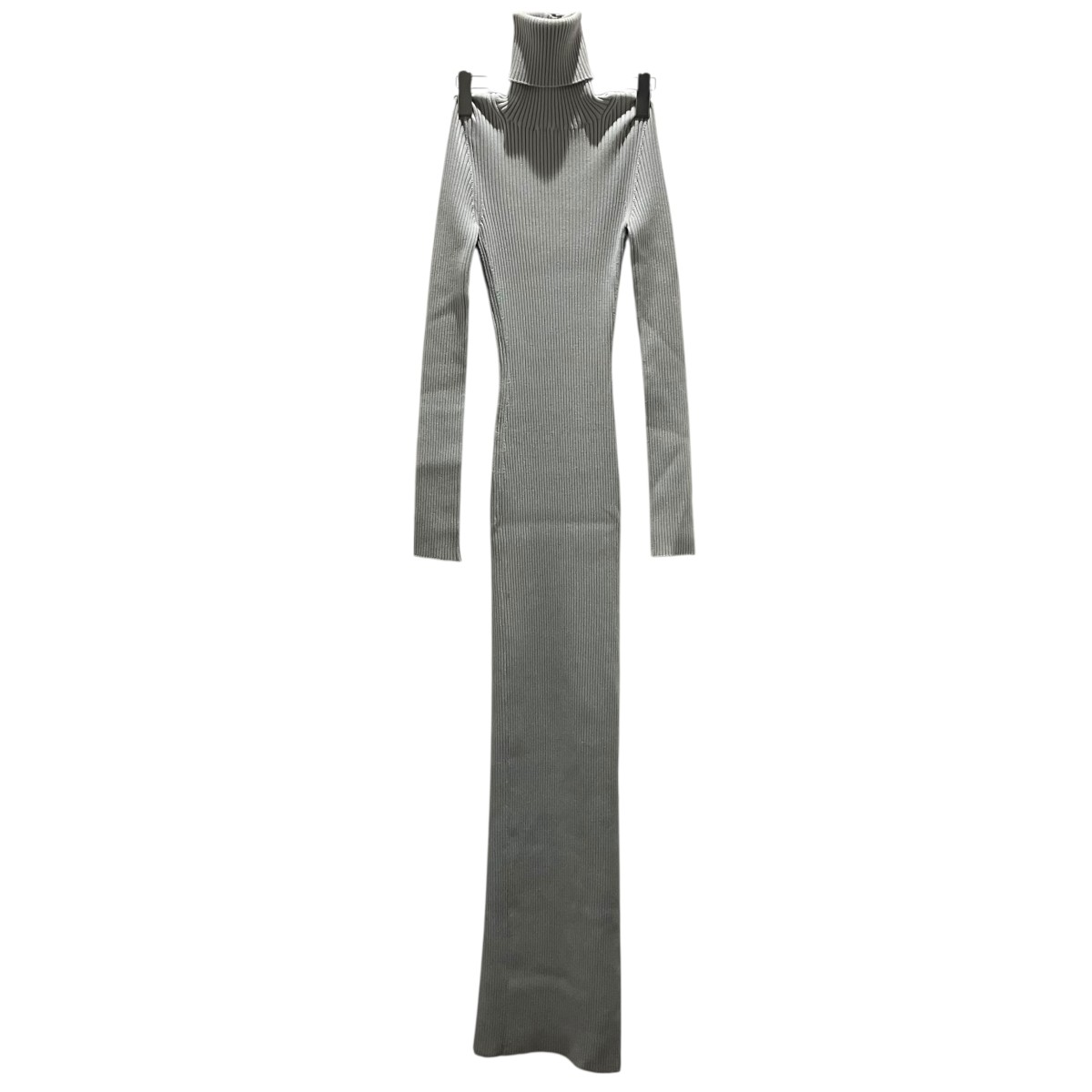 【中古】 VETEMENTS　 タートルネックワンピース WA53DR150G グレー サイズ：XS 【070326】（ヴェトモン）