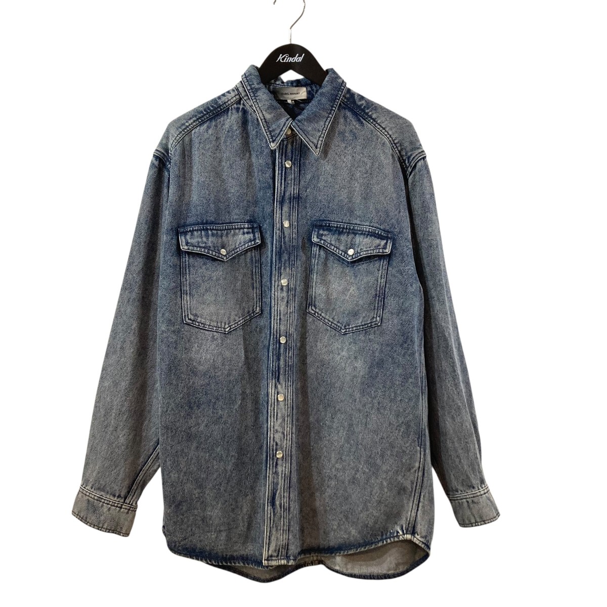 【中古】 ISABEL MARANT　 デニムシャツ CH0756-21A022H インディゴ サイズ：S 【070326】（イザベルマラン）