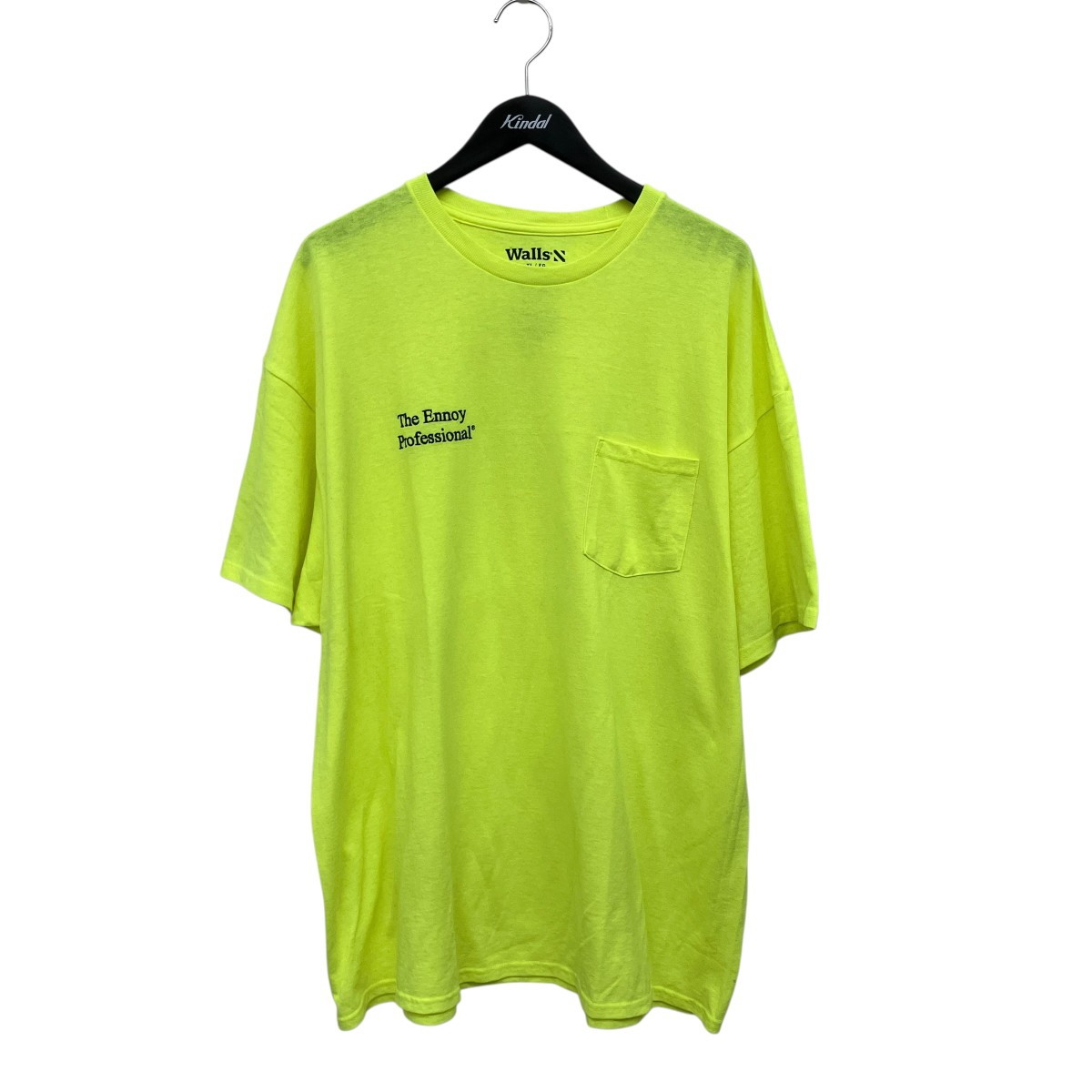 【中古】 THE ENNOY PROFESSIONAL　 ポケットTシャツ イエロー サイズ：XL 【070326】（ザ エンノイ プロフェッショナル）