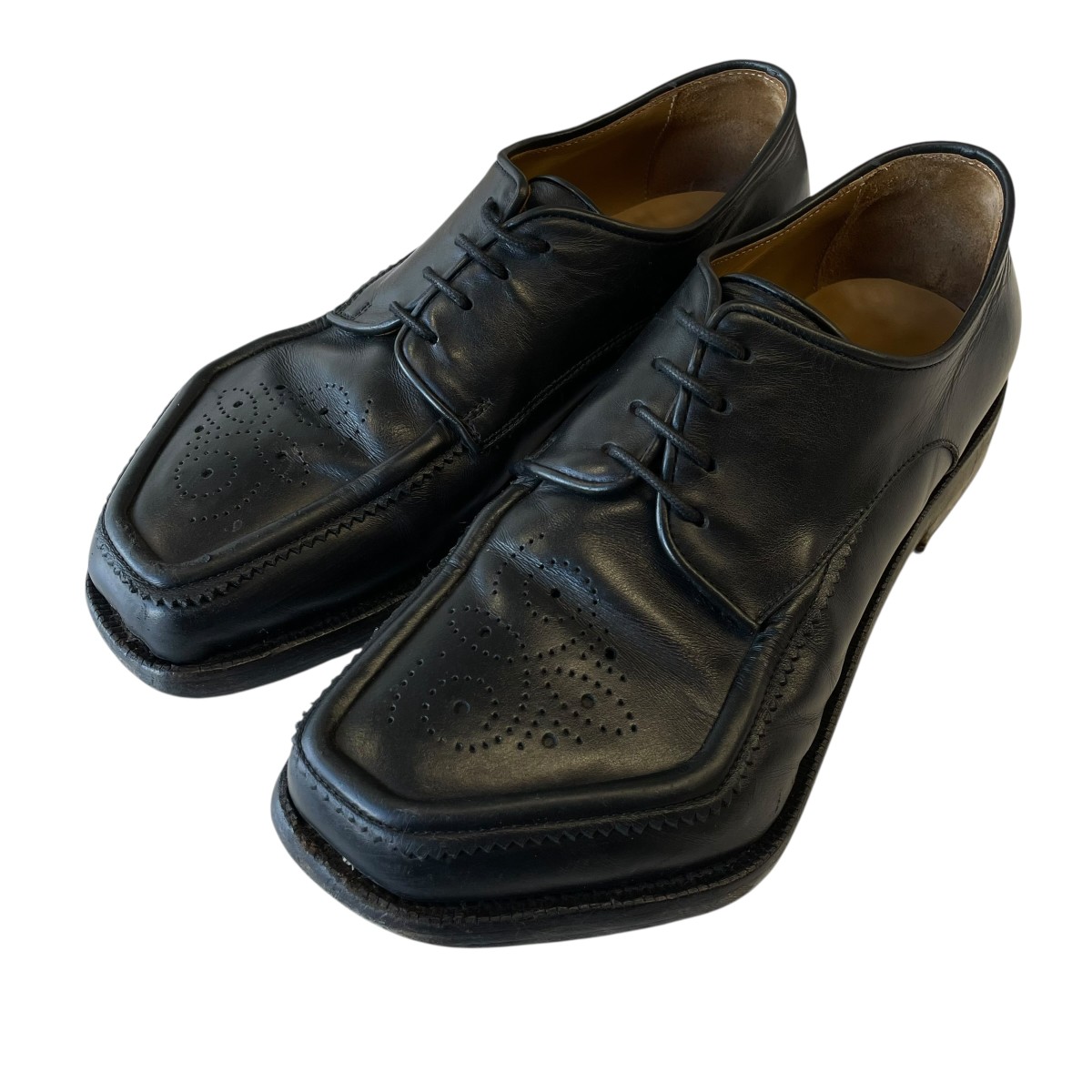 【中古】 MAGLIANO　 MONSTER DERBY RONDINE レザーシューズ MAXMSO03LF03 ブラック サイズ：42 【080326】（マリアーノ）