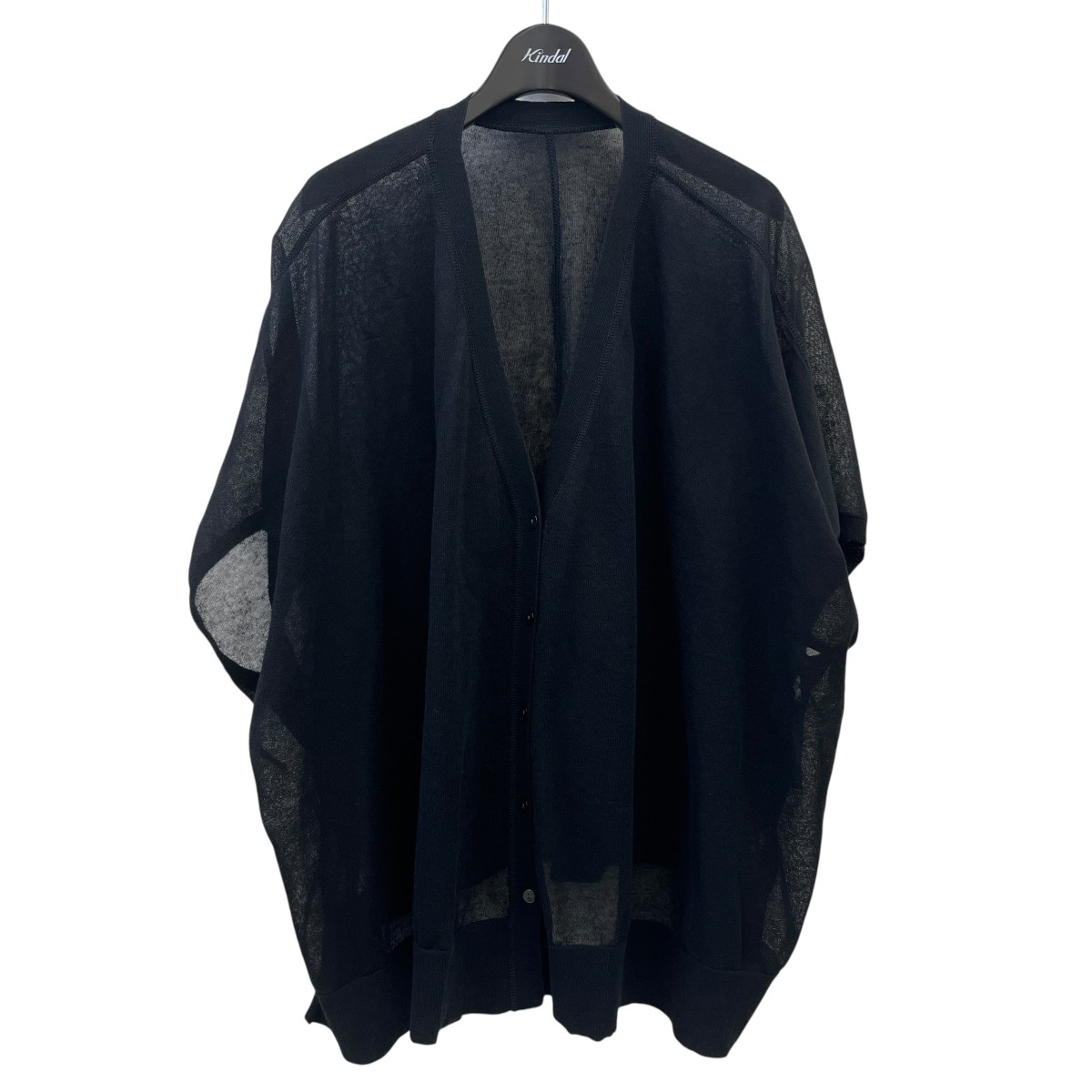 【中古】 JOURNAL STANDARD relume　 シアー2WAYポンチョカーデ 23080462822010 ブラック サイズ：FREE 【080326】（ジャーナルスタンダードレリューム）