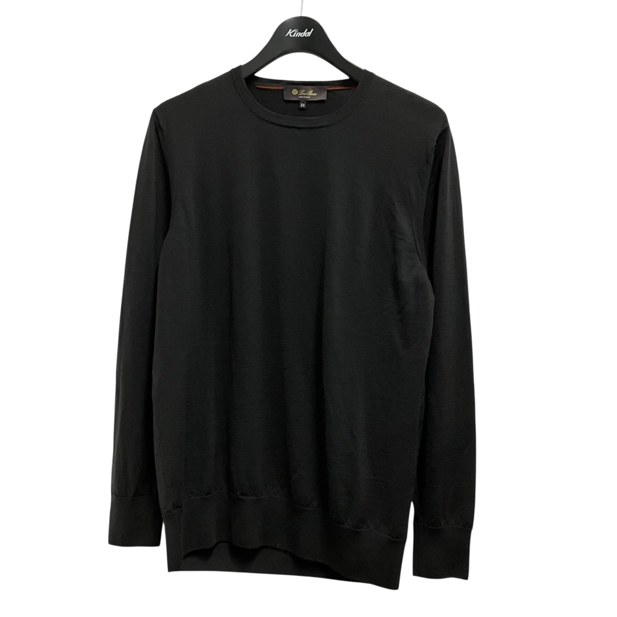 【中古】LORO PIANA　長袖カットソー FAI1916 グレー サイズ：54 【080326】（ロロ・ピアーナ）｜ブランド古着のカインドオル